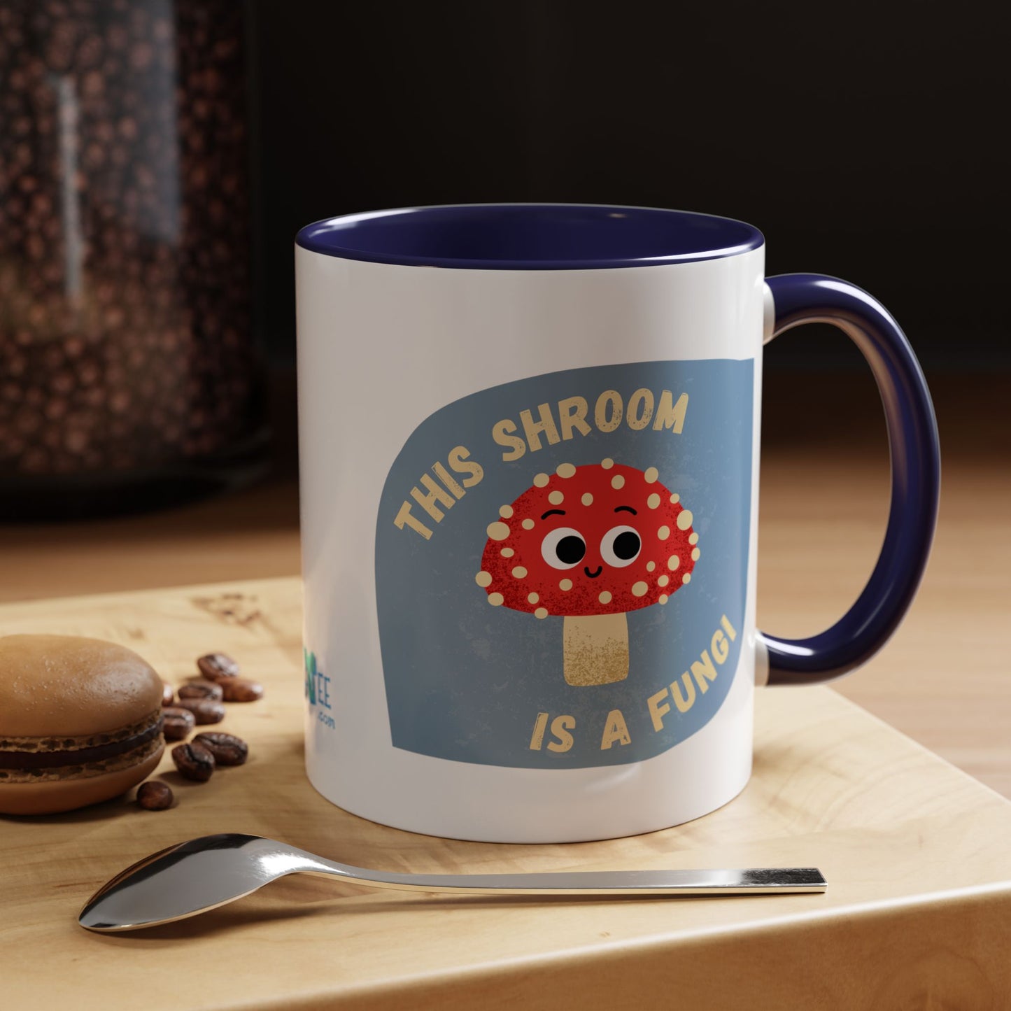Cute Mushroom Coffee Mug - Fun Gift for Fungus Lovers, Playful Kitchen Decor, Coffee Lover Present, Unique Homeware, Whimsical Mug