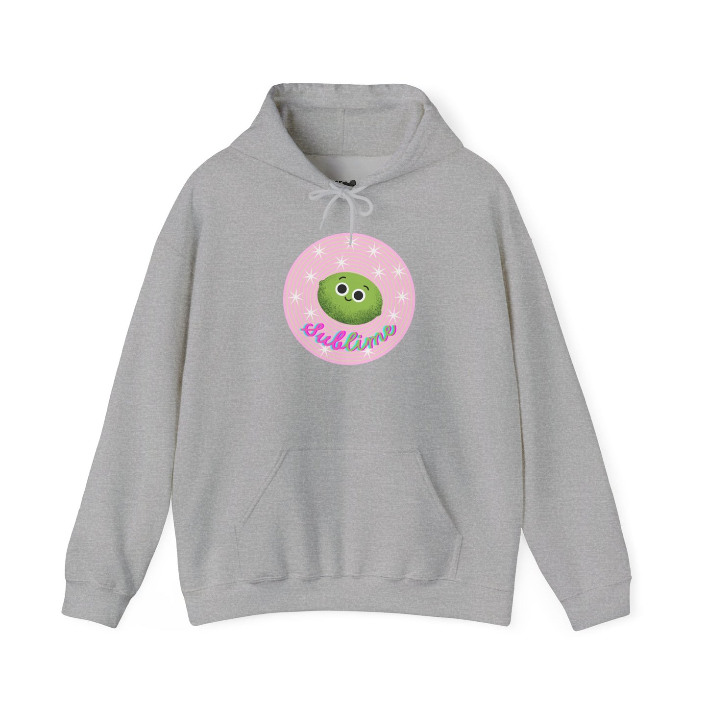 Cute Kawaii Hoodie with Sublime Lime Design, Great Gift for Teens, Cute Anime Apparel, Fun Streetwear, Cozy Pullover