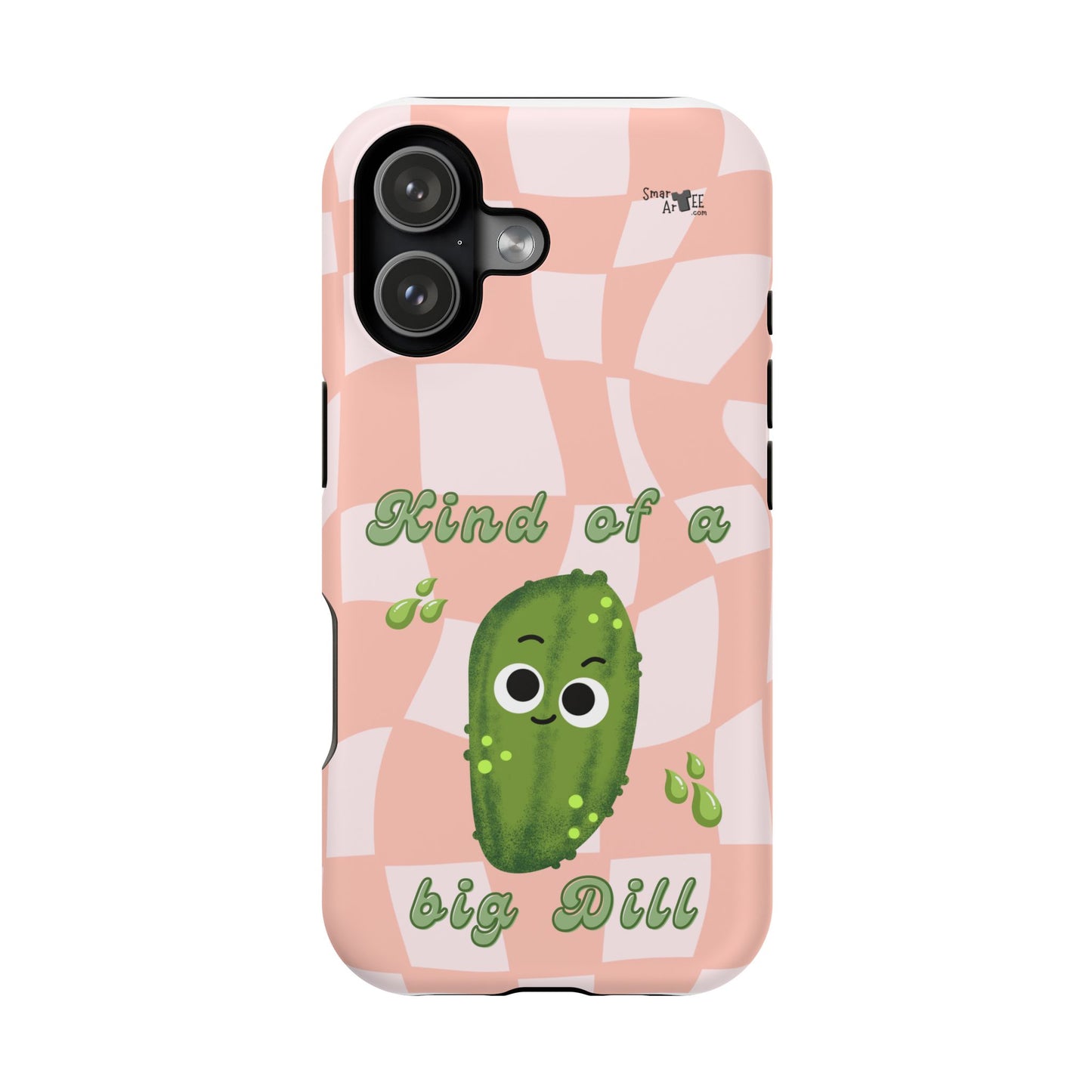 Cute Cucumber Phone Case, Funny Phone Case, Gift for Vegetable Lovers, Quirky Mobile Accessories, Summer Vibes, Kind of a Big Dill