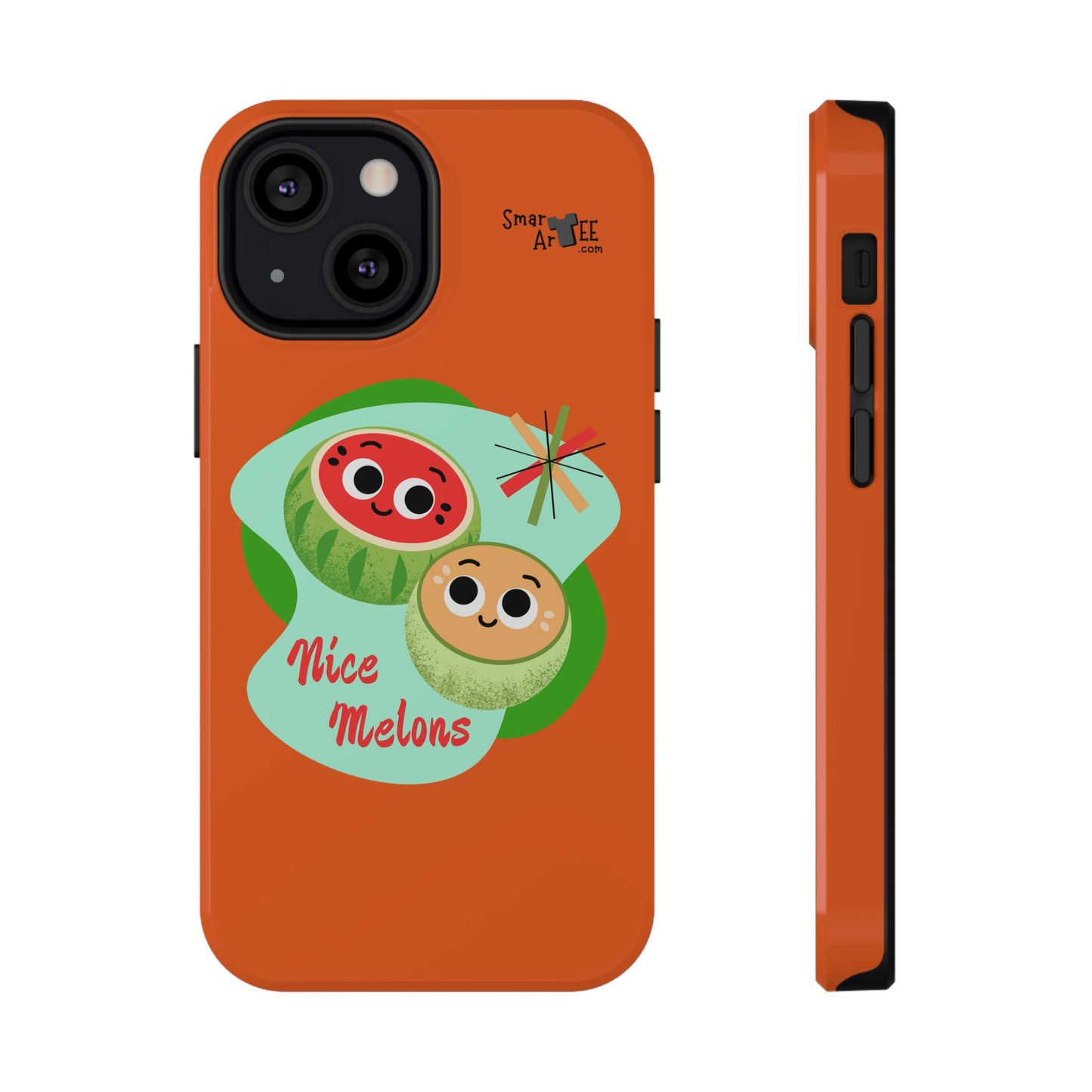 Cute Fruit Phone Case - Nice Melons Design, Impact-Resistant, Fun Gift for Kids, Phone Accessories for Celebrations, Fruit Lovers
