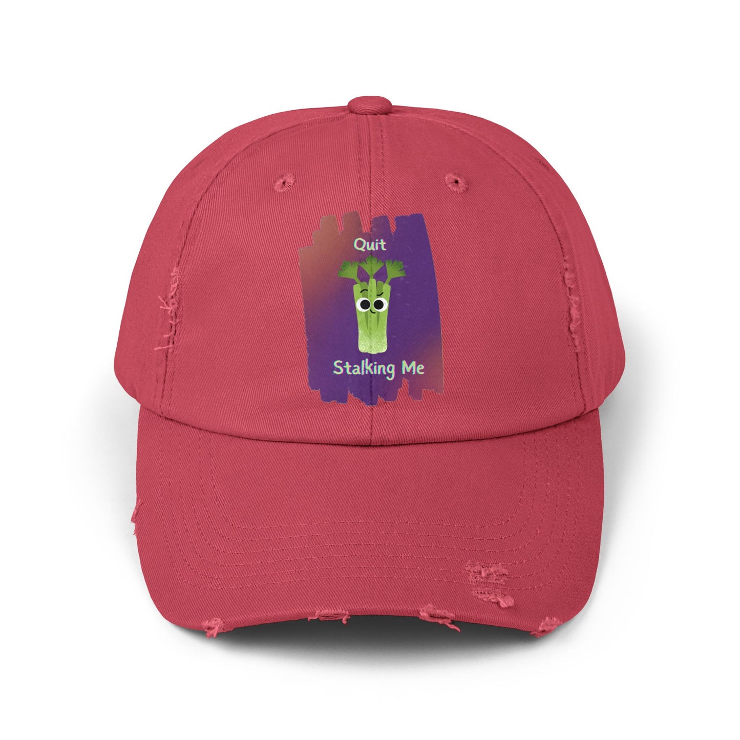 Quirky Distressed Cap for Fun-Loving Individuals, Casual Fashion Hats, Gift for Friends, Unique Accessories, Everyday Wear