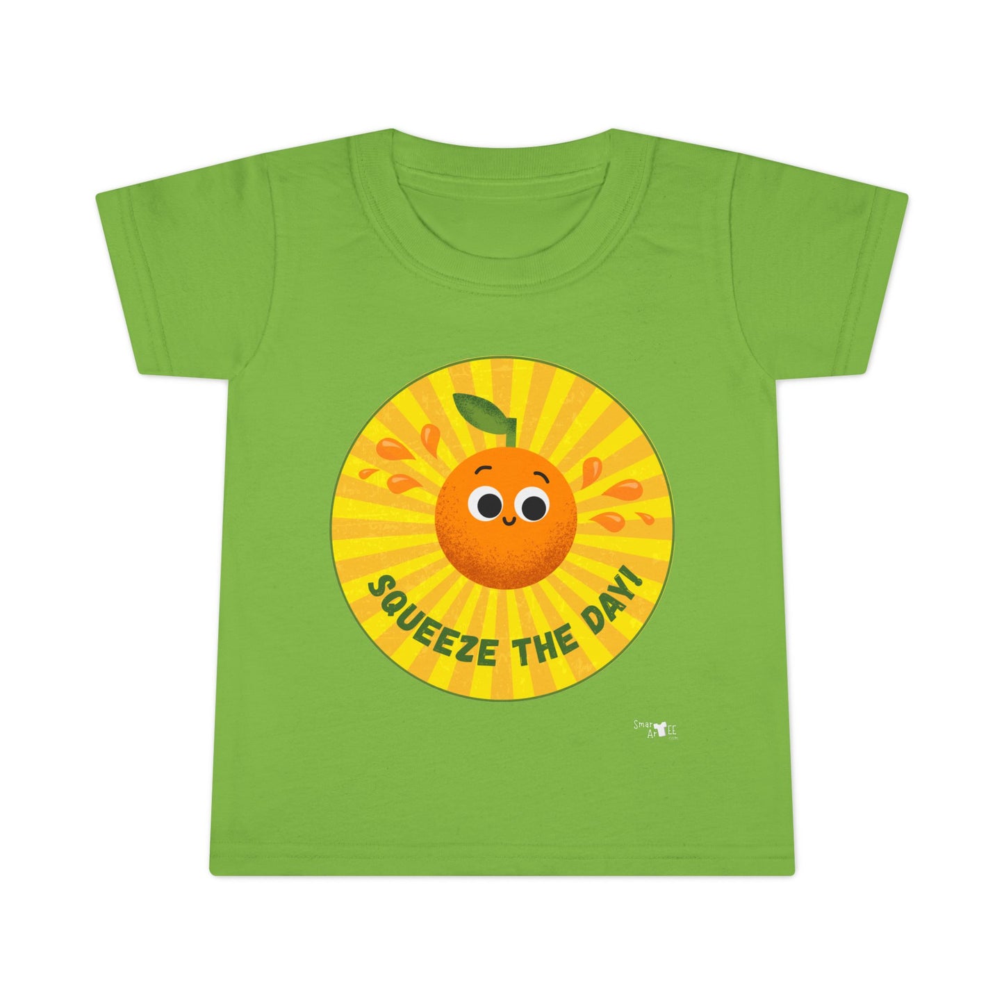 Cute Toddler Shirt - 'Squeeze the Day!' Funny Tee for Kids, Gift for Birthdays, Summer Vibes, Playful Wear, Toddler Apparel