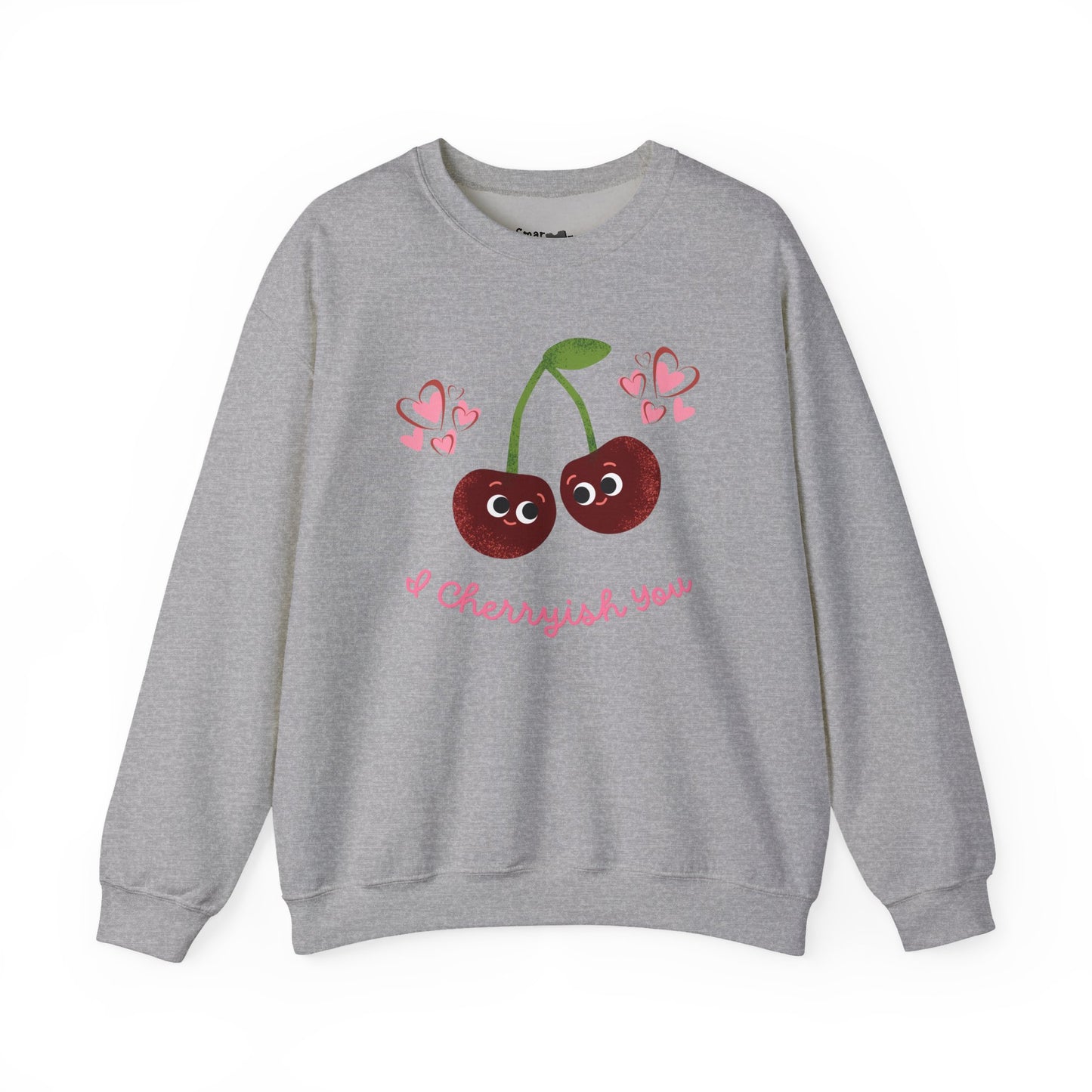 Cherryish Unisex Sweatshirt - Whimsical Funny Fruit Pun Design, Great Gift Idea