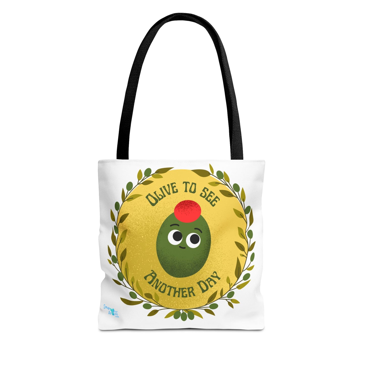 Olive to See Another Day Tote Bag | Fun Eco-Friendly Shopping Bag, Gift for Friends, Cute & Quirky, Everyday Carry, Summer Outing