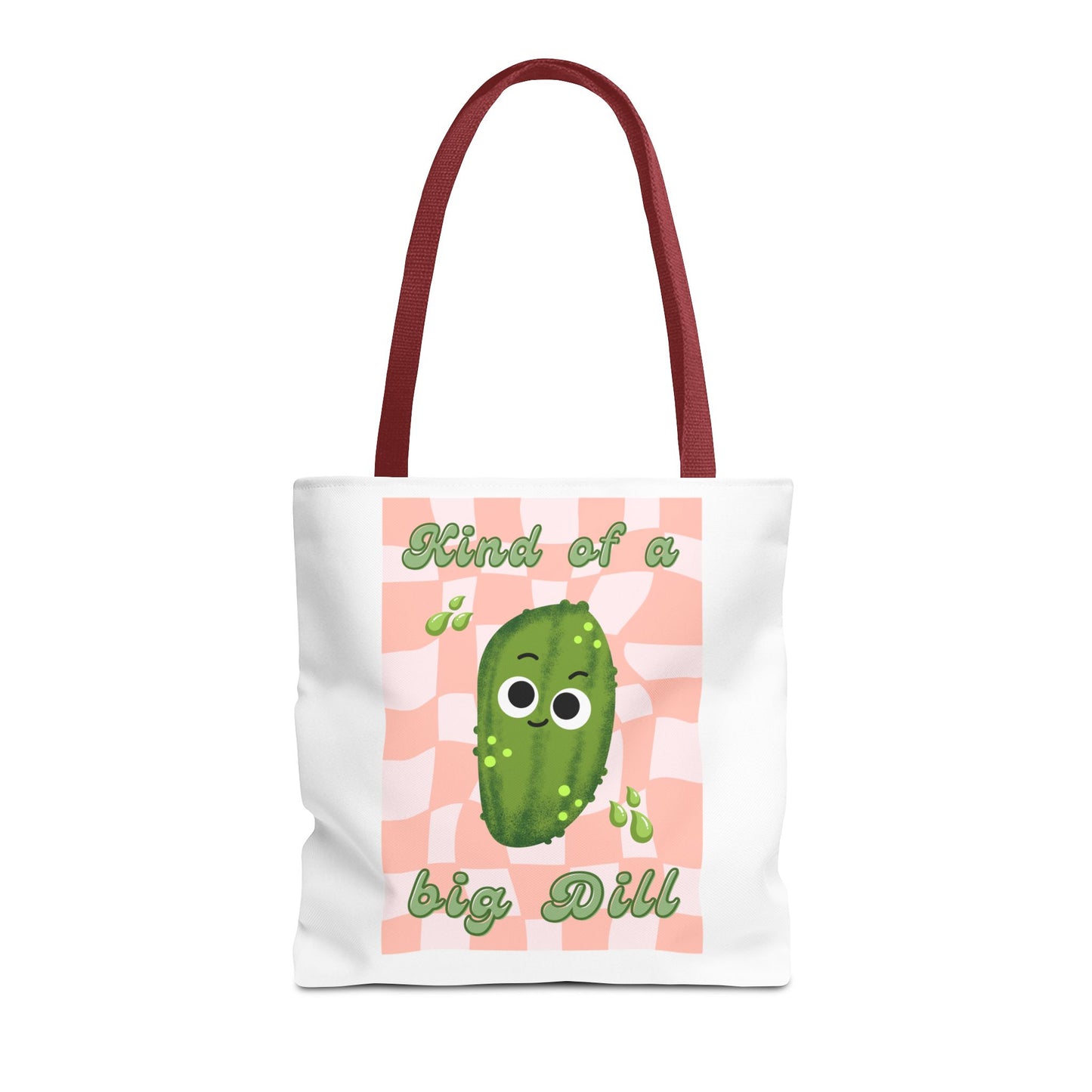Playful Pickle Tote Bag: Cute, Funny, Quirky, Eco-Friendly, Gift Bag, Everyday Use, Beach Bag, Market Bag