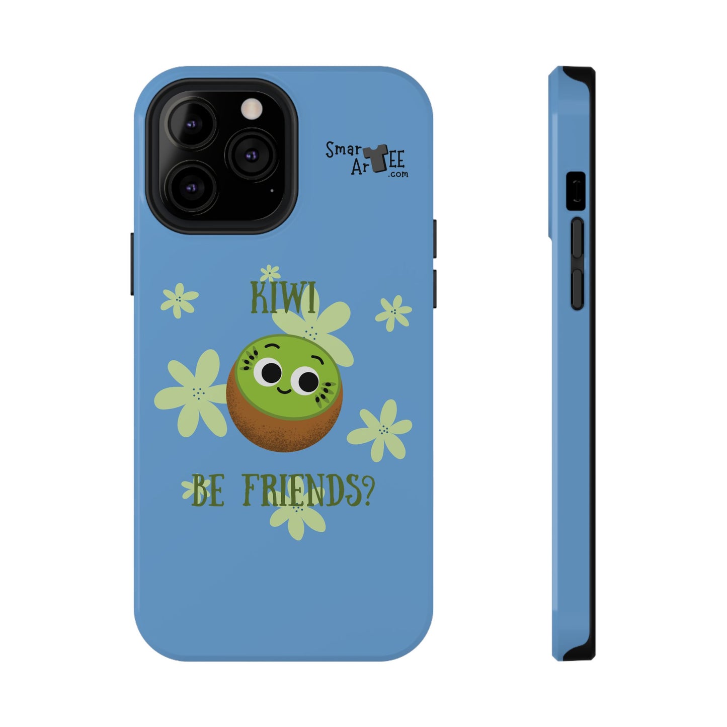 Cute Kiwi Friends Phone Case - Impact-Resistant, Fun Phone Accessory for Kids, Gifts, Summer Vibes, Cute Animal Design