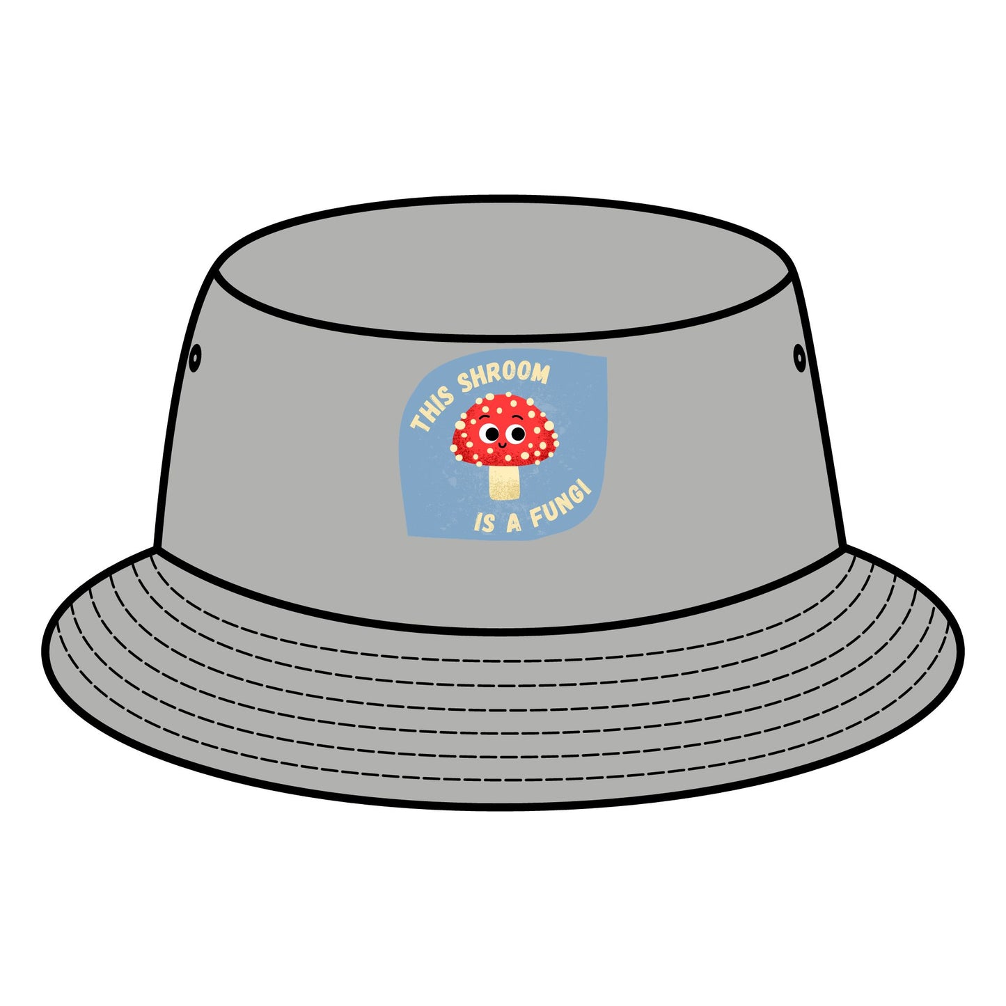 Funky Mushroom Bucket Hat – Perfect Hats for Festivals, Summer Outings, Unique Gift, Casual Wear, Outdoor Adventures, Comfortable Style