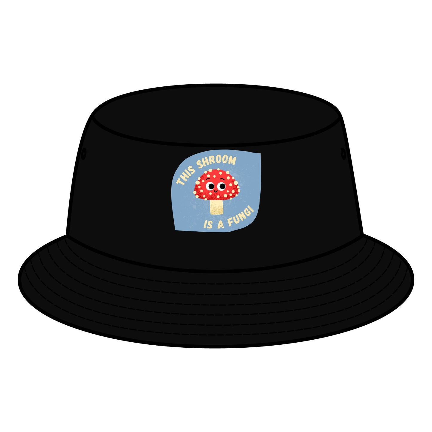 Funky Mushroom Bucket Hat – Perfect Hats for Festivals, Summer Outings, Unique Gift, Casual Wear, Outdoor Adventures, Comfortable Style