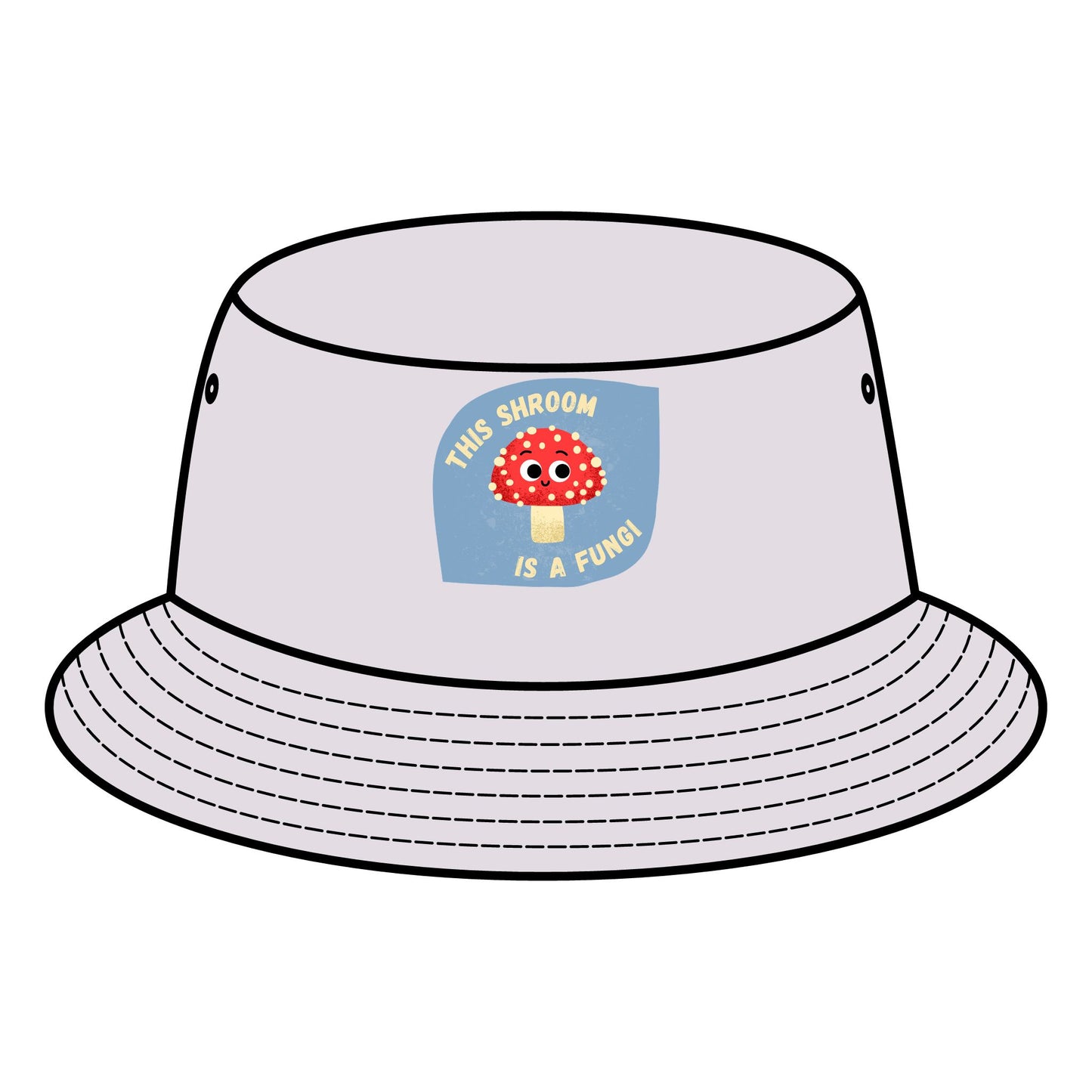 Funky Mushroom Bucket Hat – Perfect Hats for Festivals, Summer Outings, Unique Gift, Casual Wear, Outdoor Adventures, Comfortable Style