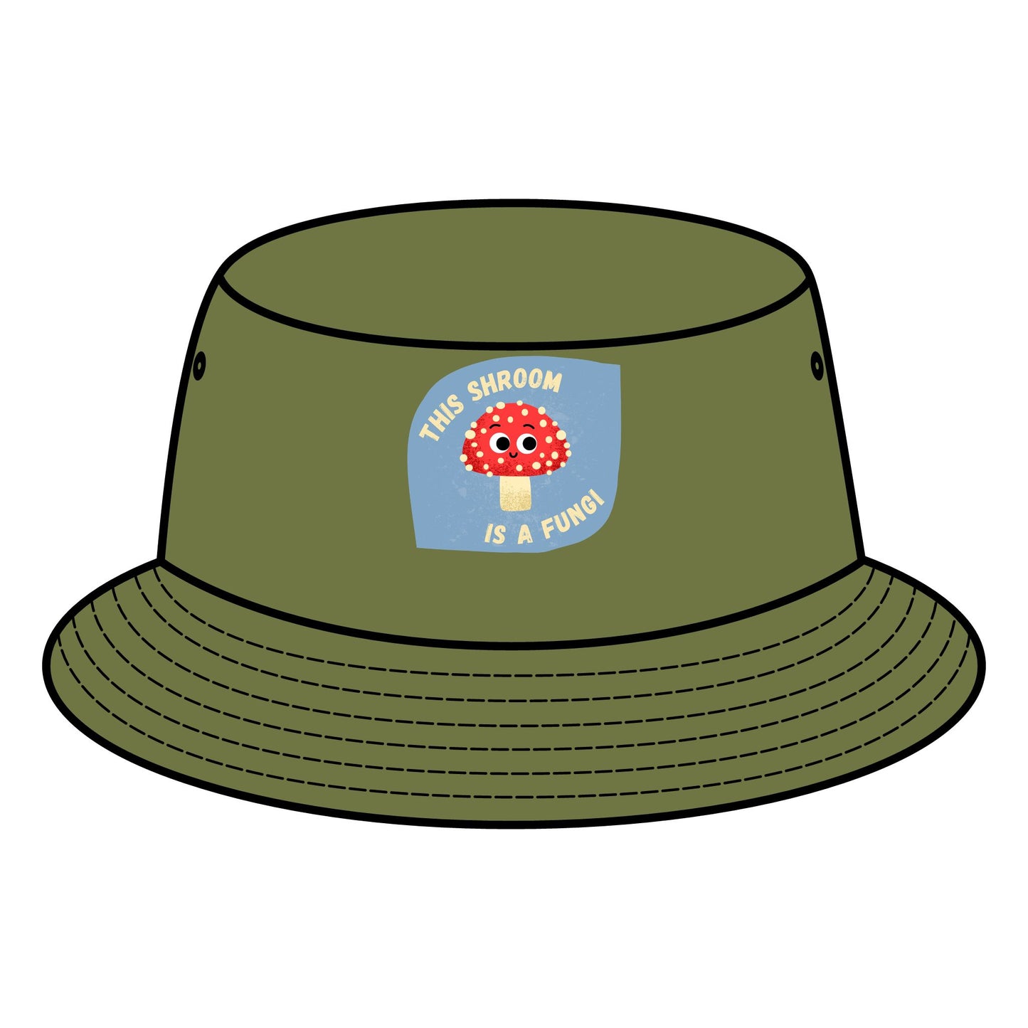 Funky Mushroom Bucket Hat – Perfect Hats for Festivals, Summer Outings, Unique Gift, Casual Wear, Outdoor Adventures, Comfortable Style