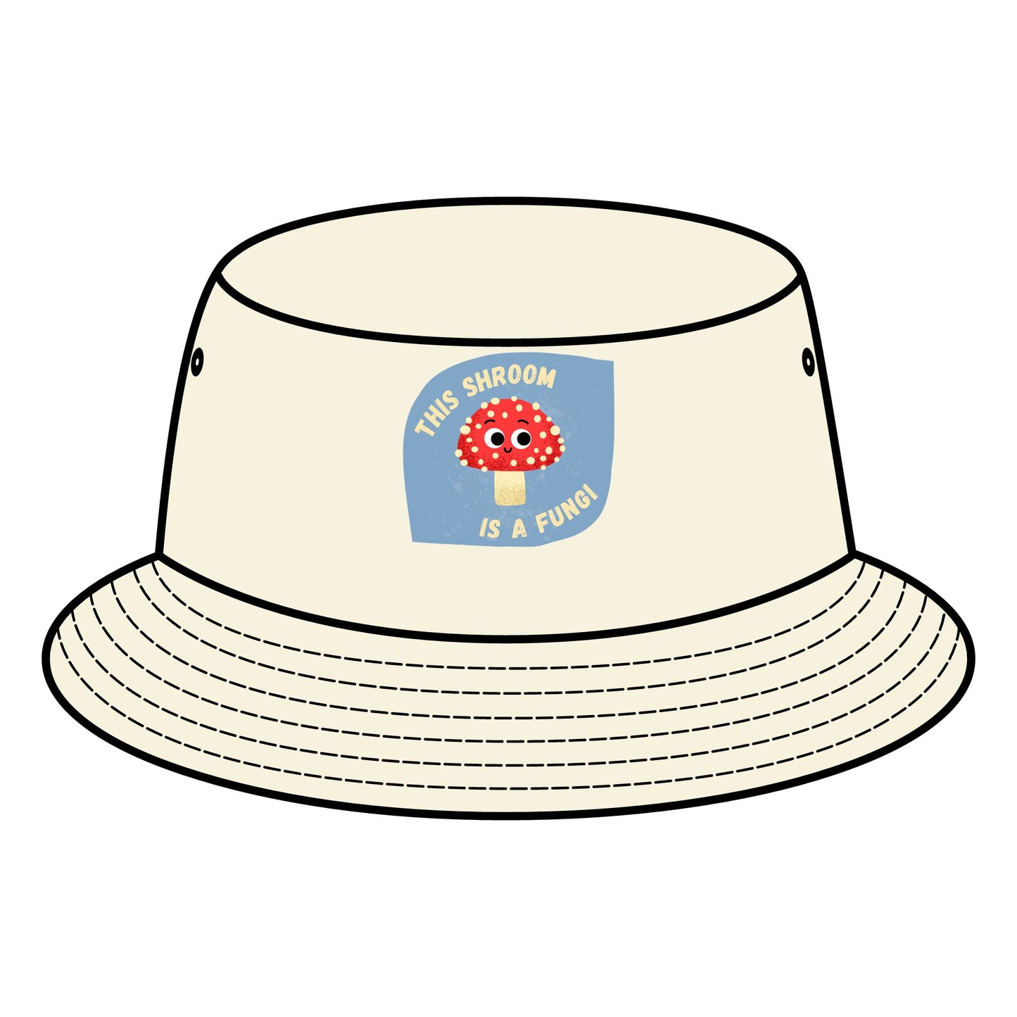Funky Mushroom Bucket Hat – Perfect Hats for Festivals, Summer Outings, Unique Gift, Casual Wear, Outdoor Adventures, Comfortable Style