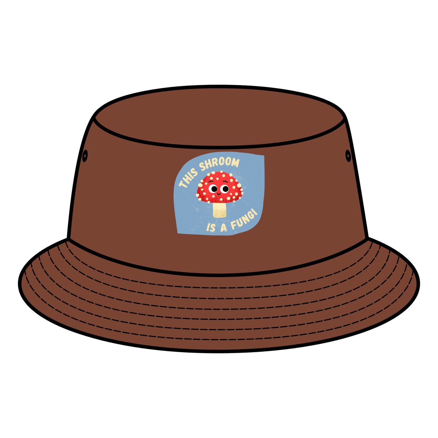 Funky Mushroom Bucket Hat – Perfect Hats for Festivals, Summer Outings, Unique Gift, Casual Wear, Outdoor Adventures, Comfortable Style