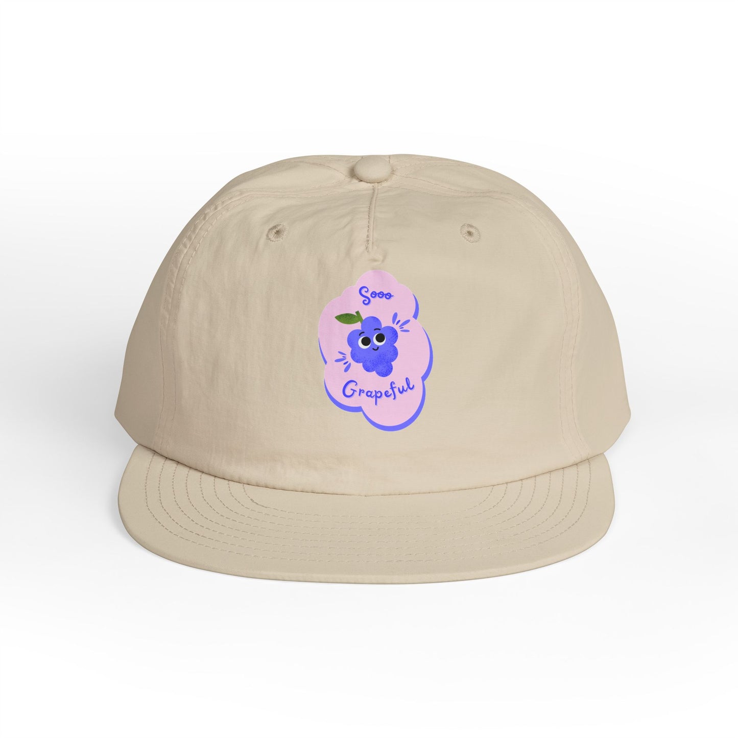 Grateful Vibes Surf Cap | Casual Sun Hat, Beachwear Accessory, Summertime Fashion, Gift for Surfers, Outdoor Adventures
