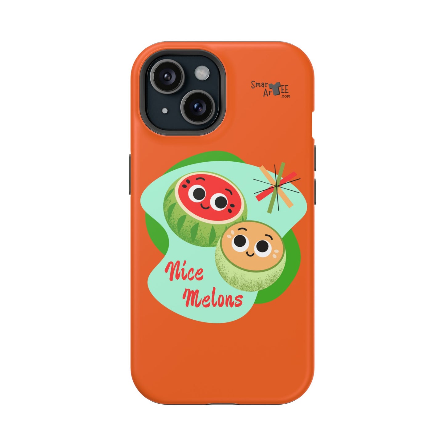 Cute Fruit Phone Case - Nice Melons Design, Impact-Resistant, Fun Gift for Kids, Phone Accessories for Celebrations, Fruit Lovers