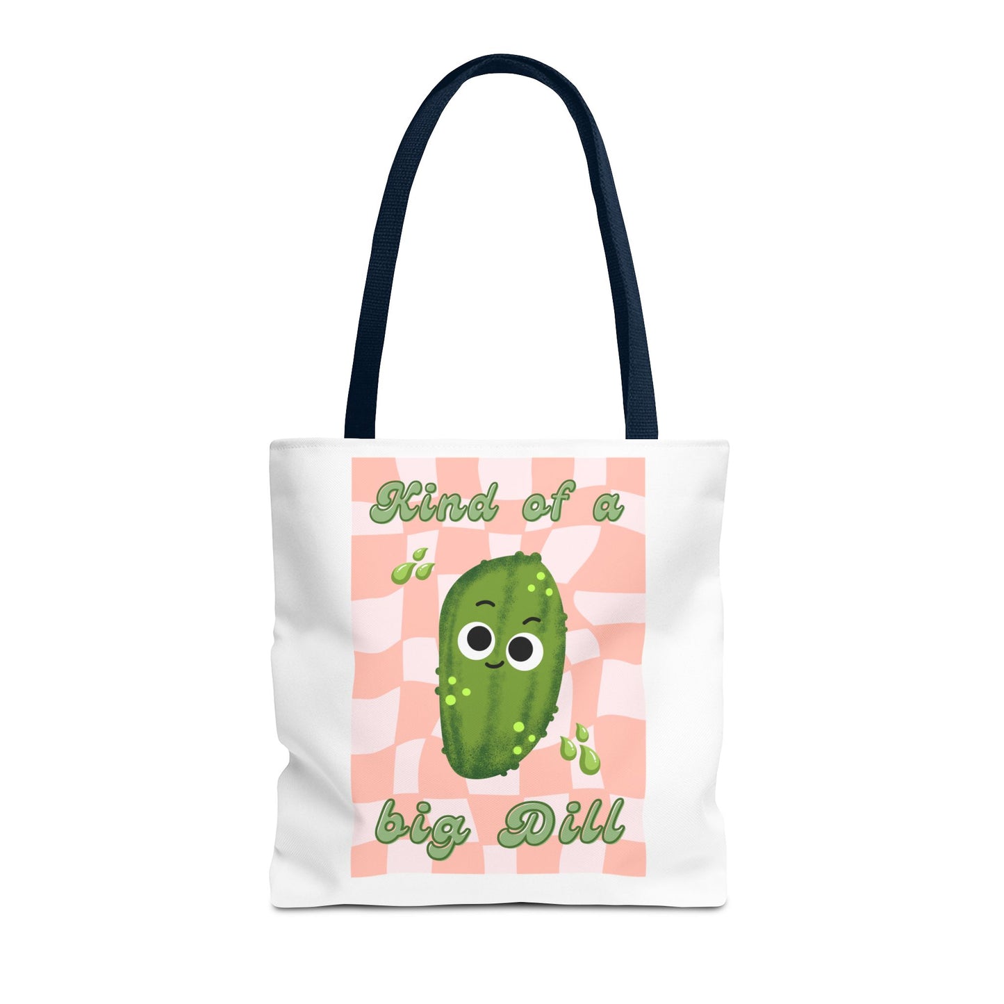 Playful Pickle Tote Bag: Cute, Funny, Quirky, Eco-Friendly, Gift Bag, Everyday Use, Beach Bag, Market Bag