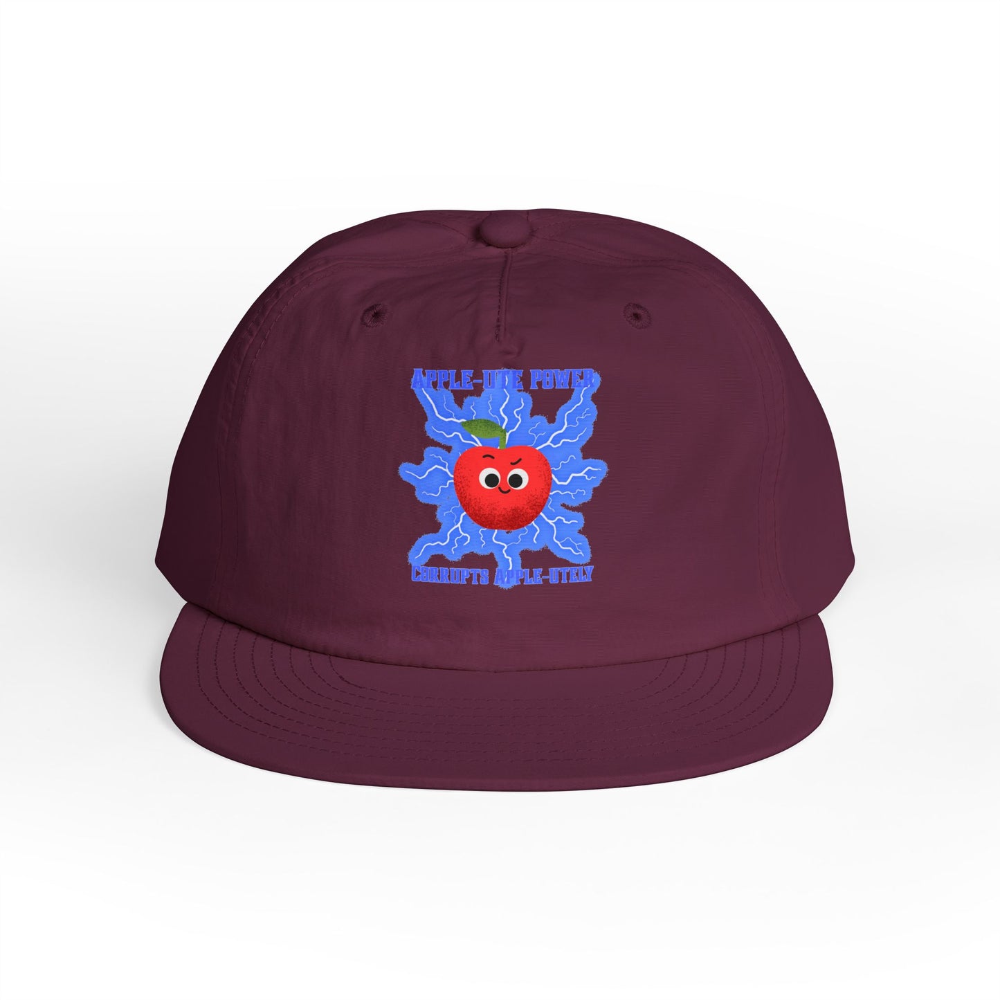 Fun Surf Cap with Playful Apple Design | Great for Summer, Beach Days, and Casual Outings | Perfect Gift Hat for All Ages, Kids, Beach Fashion