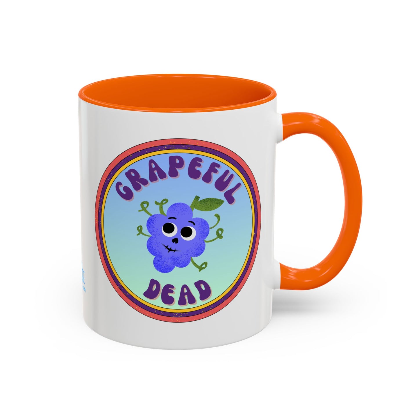 Grateful Dead Inspired Accent Coffee Mug, Fun Gift for Music Lovers, Unique Home Decor, Vibrant Coffee Mug, Collectible Gift for Occasions