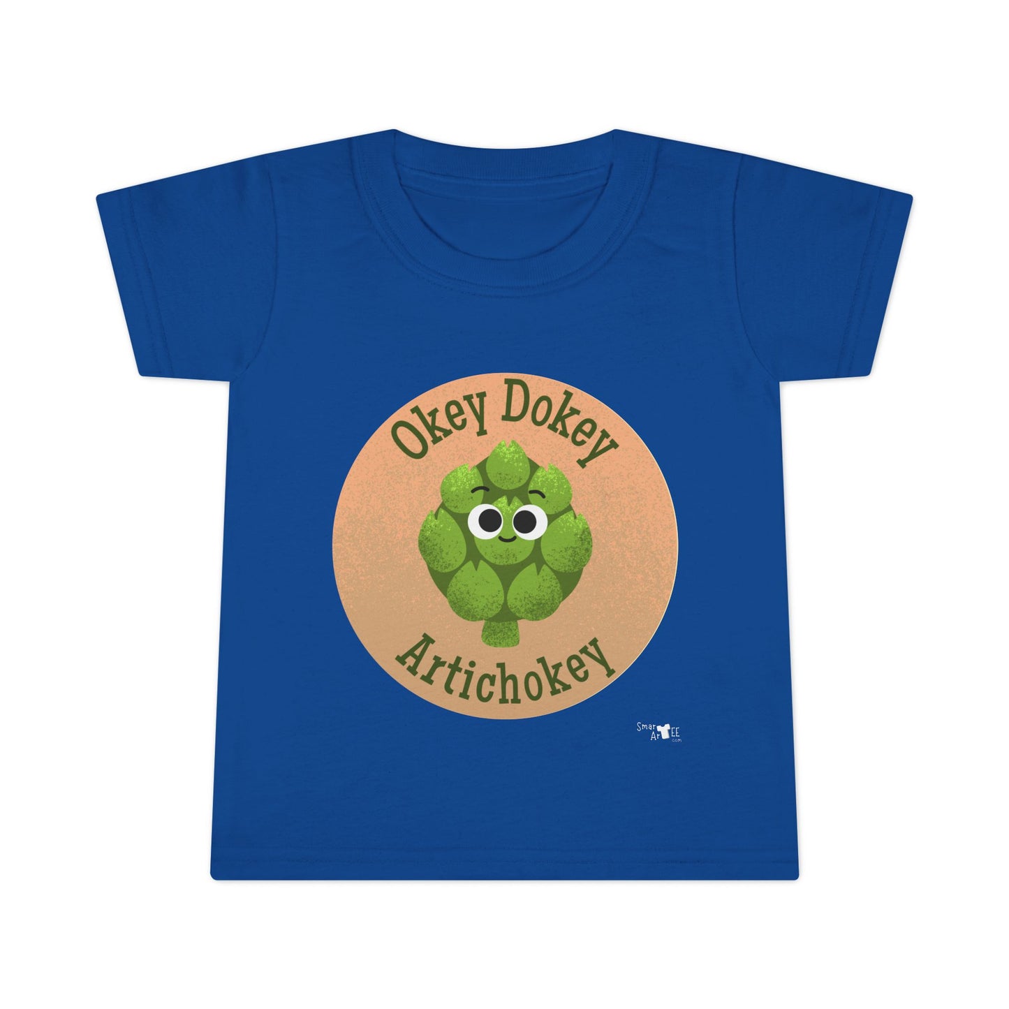 Toddler Artichoke Shirt, Okey Dokey Artichokey Tee, Fun Kids Apparel, Playful Toddler Clothing, Gift for Little Ones