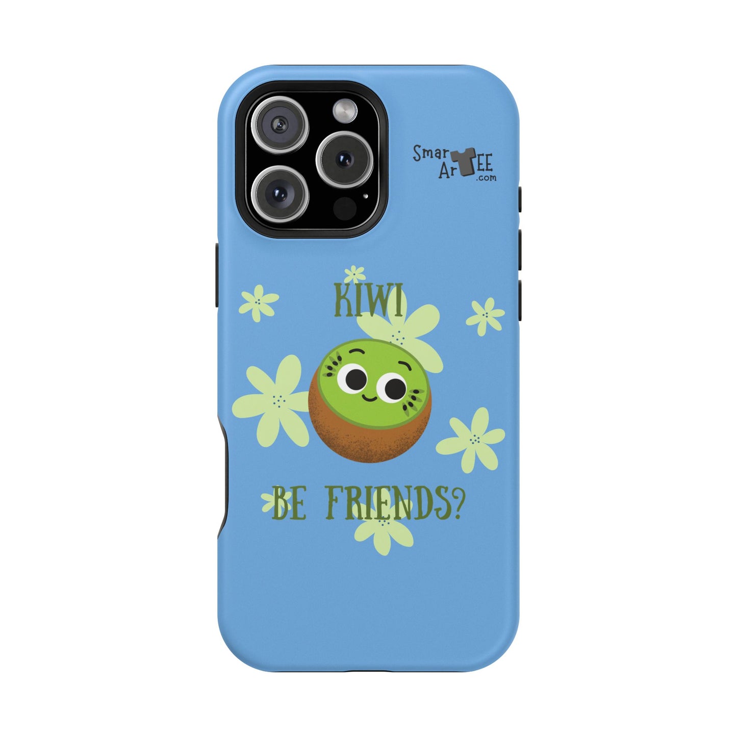 Cute Kiwi Friends Phone Case - Impact-Resistant, Fun Phone Accessory for Kids, Gifts, Summer Vibes, Cute Animal Design