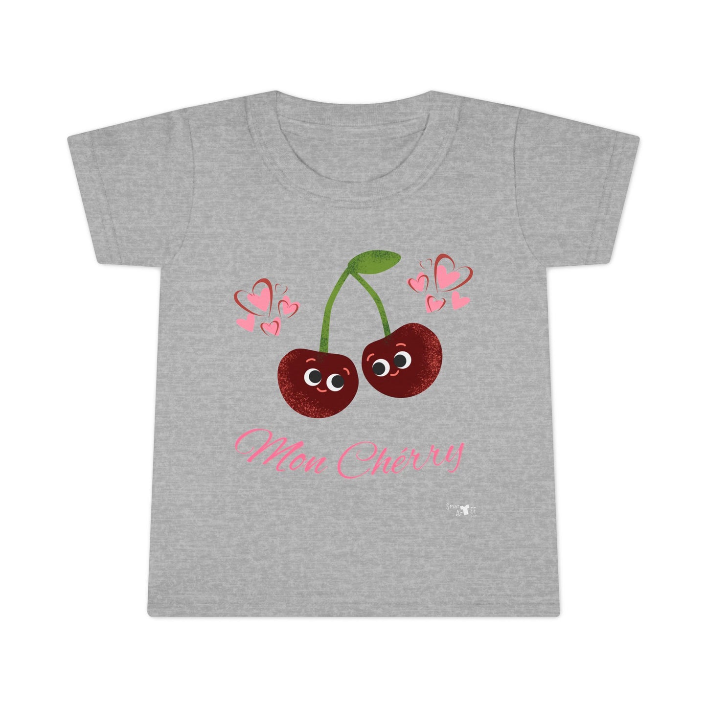 Cute Cherry Toddler Shirt, Adorable Kids Apparel, Summer Outfit, Birthday Gift, Playtime Essential, Sweetheart Design