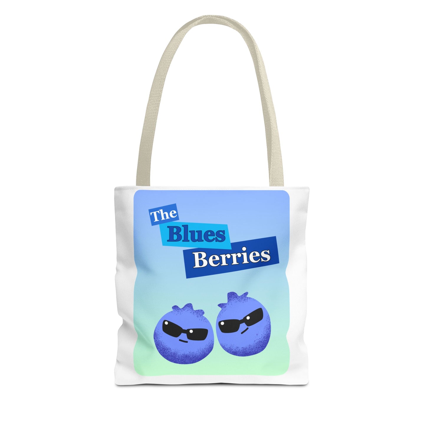 Sassy Blues Berries Tote Bag | Fun Berry Art, Grocery Shopping, Beach Day, Gift for Berry Lovers, Eco-Friendly Bag