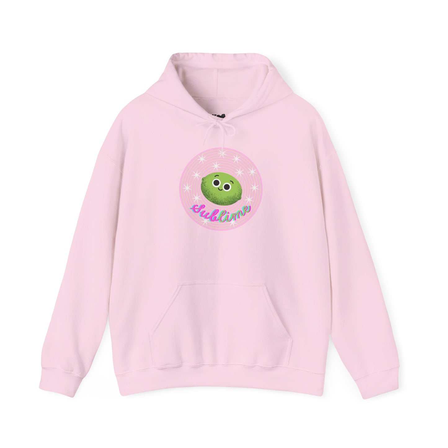 Cute Kawaii Hoodie with Sublime Lime Design, Great Gift for Teens, Cute Anime Apparel, Fun Streetwear, Cozy Pullover