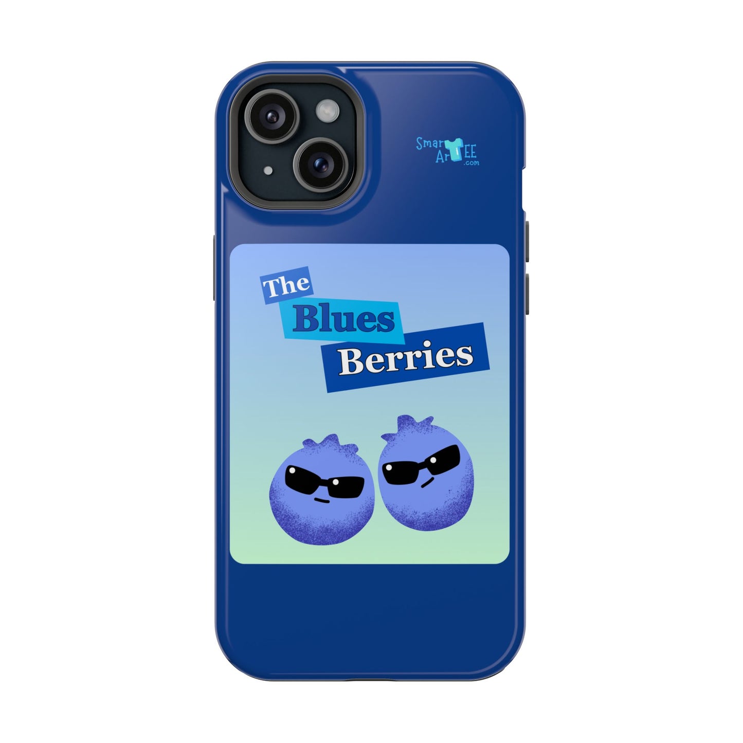 Cool Blue Brothers Pun Phone Case, Cute Impact-Resistant Case for Teens, Unique Gift for Friends, Fun Accessories
