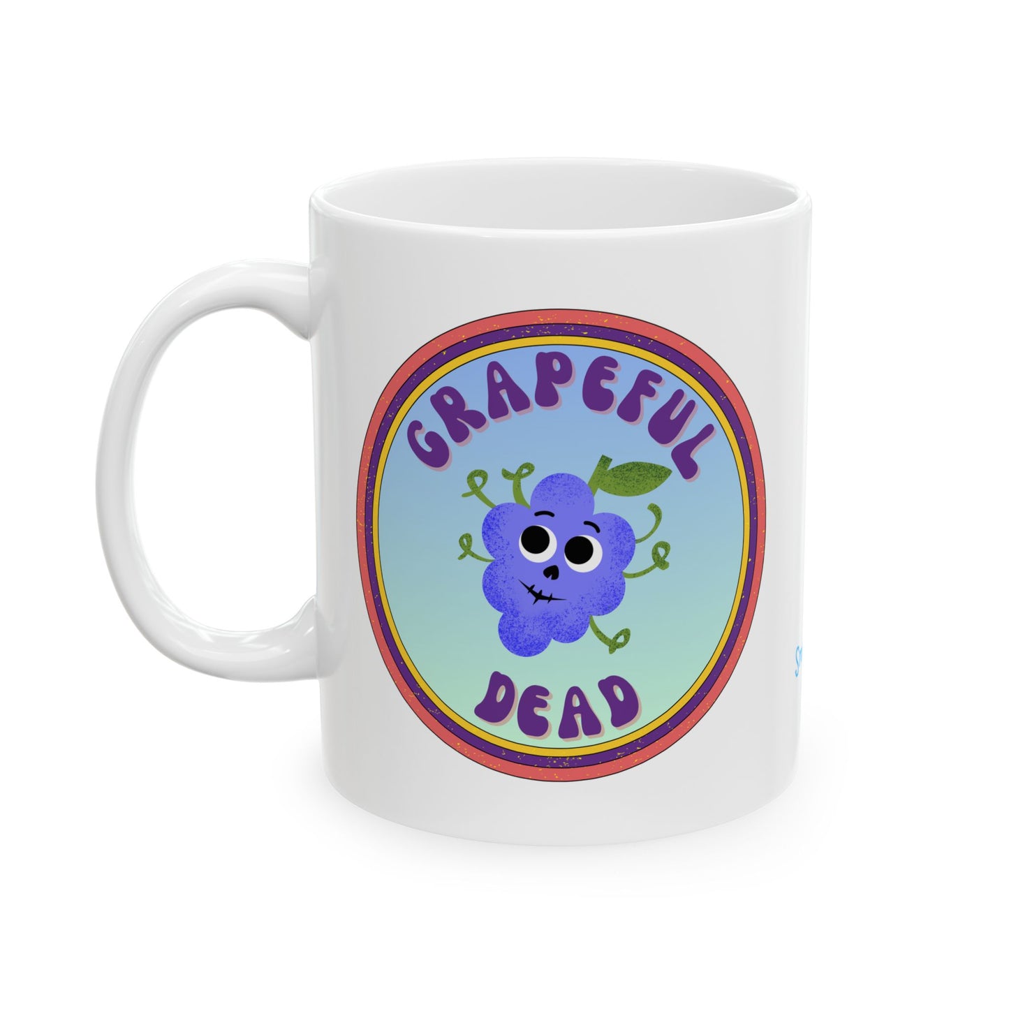 Grateful Heart Ceramic Mug - Inspirational Coffee Cup, Perfect Gift for Friends, Home Decor, Motivational Mug, Everyday Use