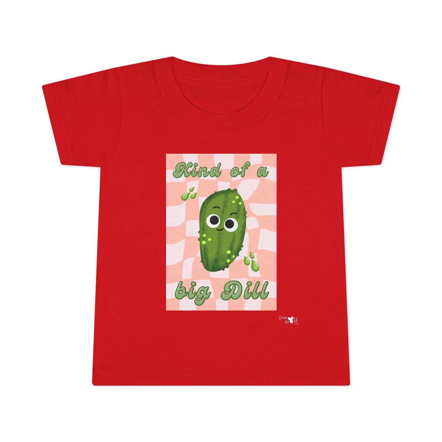 Cute Toddler Shirt, Kind of a Big Dill Tee, Funny Pickle Pun Shirt, Kids Gift, Summer Outfit, Toddler Apparel