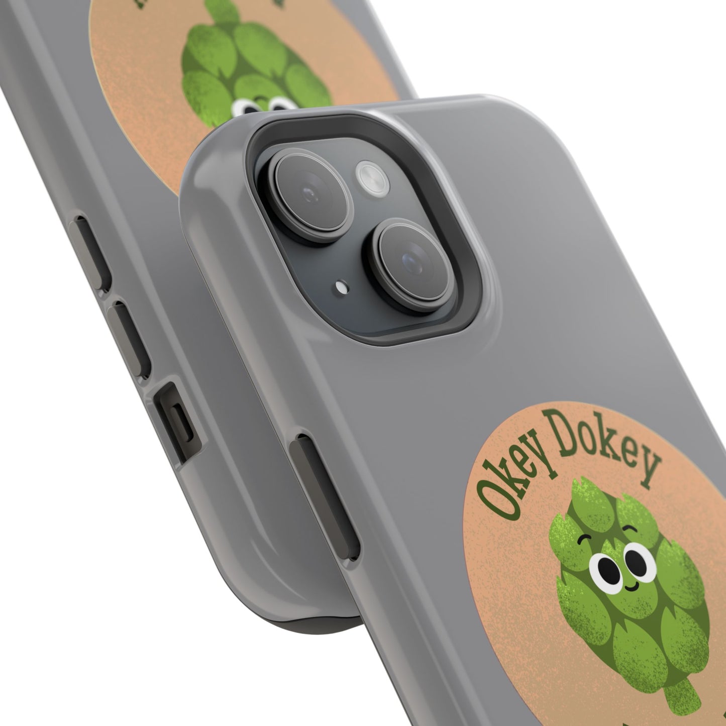Cute Phone Case with Okey Dokey Design, Impact-Resistant Case for Kids, Fun Smartphone Accessory, Gift for All Occasions, Durable Protection