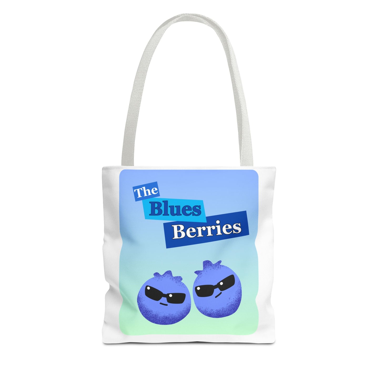 Sassy Blues Berries Tote Bag | Fun Berry Art, Grocery Shopping, Beach Day, Gift for Berry Lovers, Eco-Friendly Bag