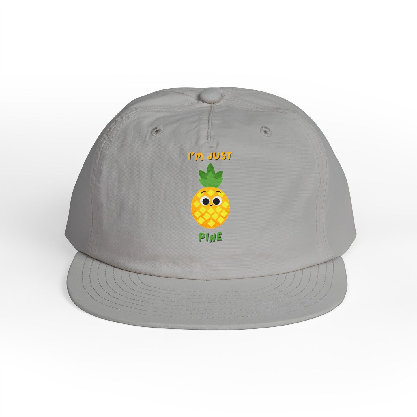 Pineapple Pun Surf Cap - Fun Beachwear, Summer Accessory, Vacation Hat, Gift for Surfers, Casual Style
