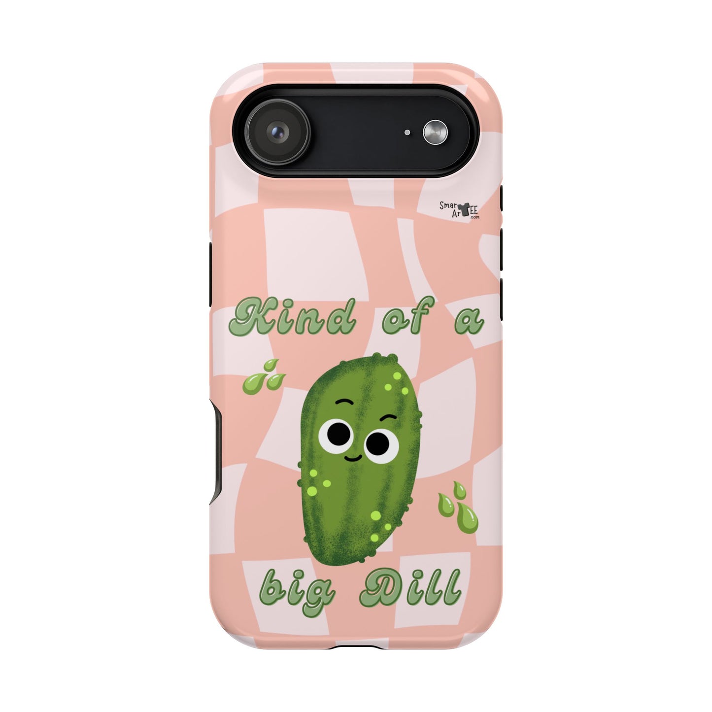 Cute Cucumber Phone Case, Funny Phone Case, Gift for Vegetable Lovers, Quirky Mobile Accessories, Summer Vibes, Kind of a Big Dill