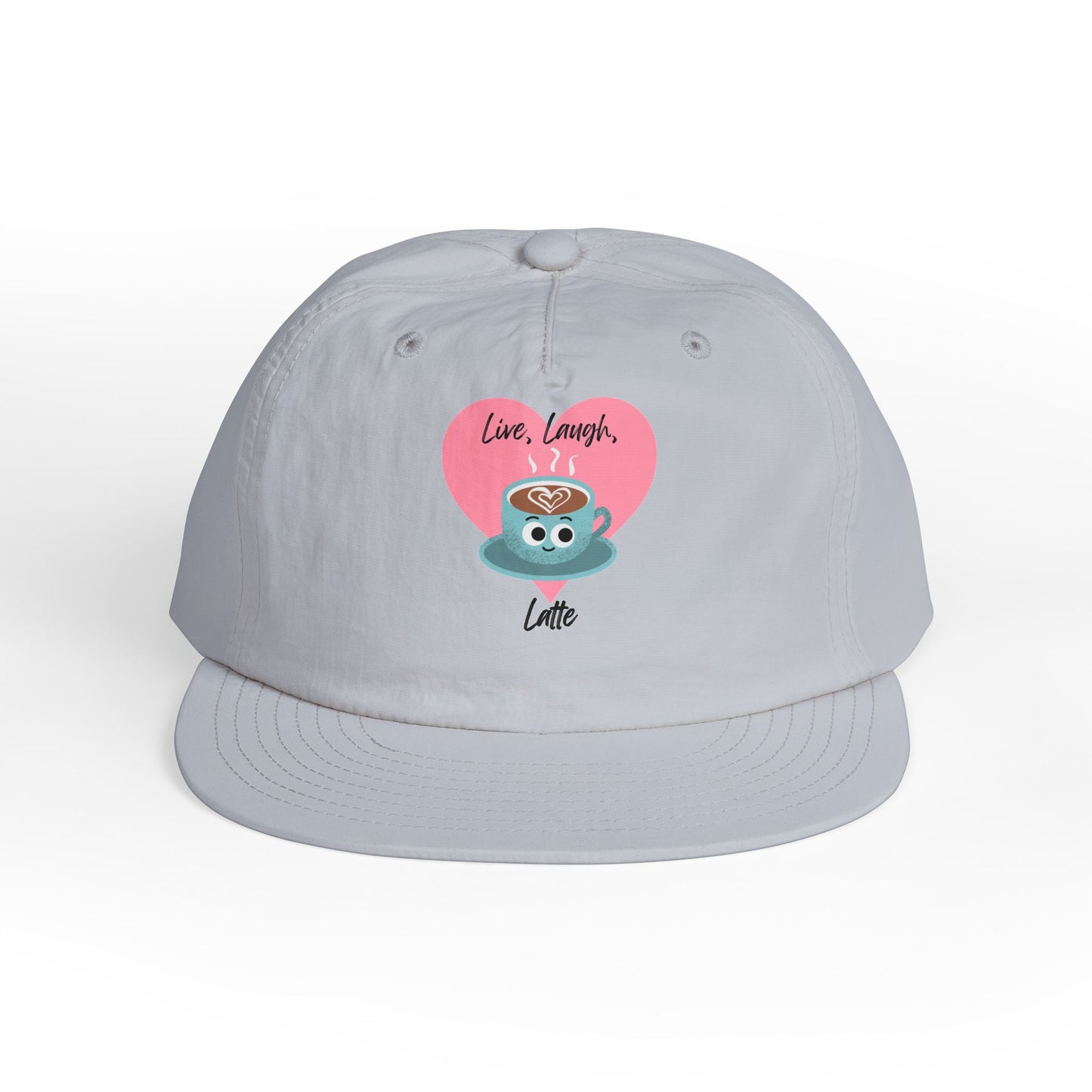 Playful Surf Cap - Live Laugh Love, Summer Vibes, Casual Weekend Accessory, Fun Beach Hat, Gift for Surf Lovers