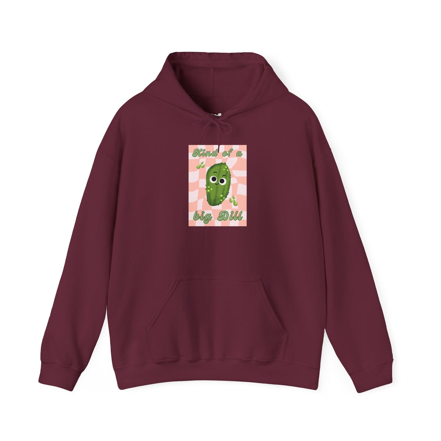 Quirky Dill Pickle Hoodie - Perfect for Chilling, Gifts for Foodies, Fun Casual Wear, Unique Gift for Veggie Lovers