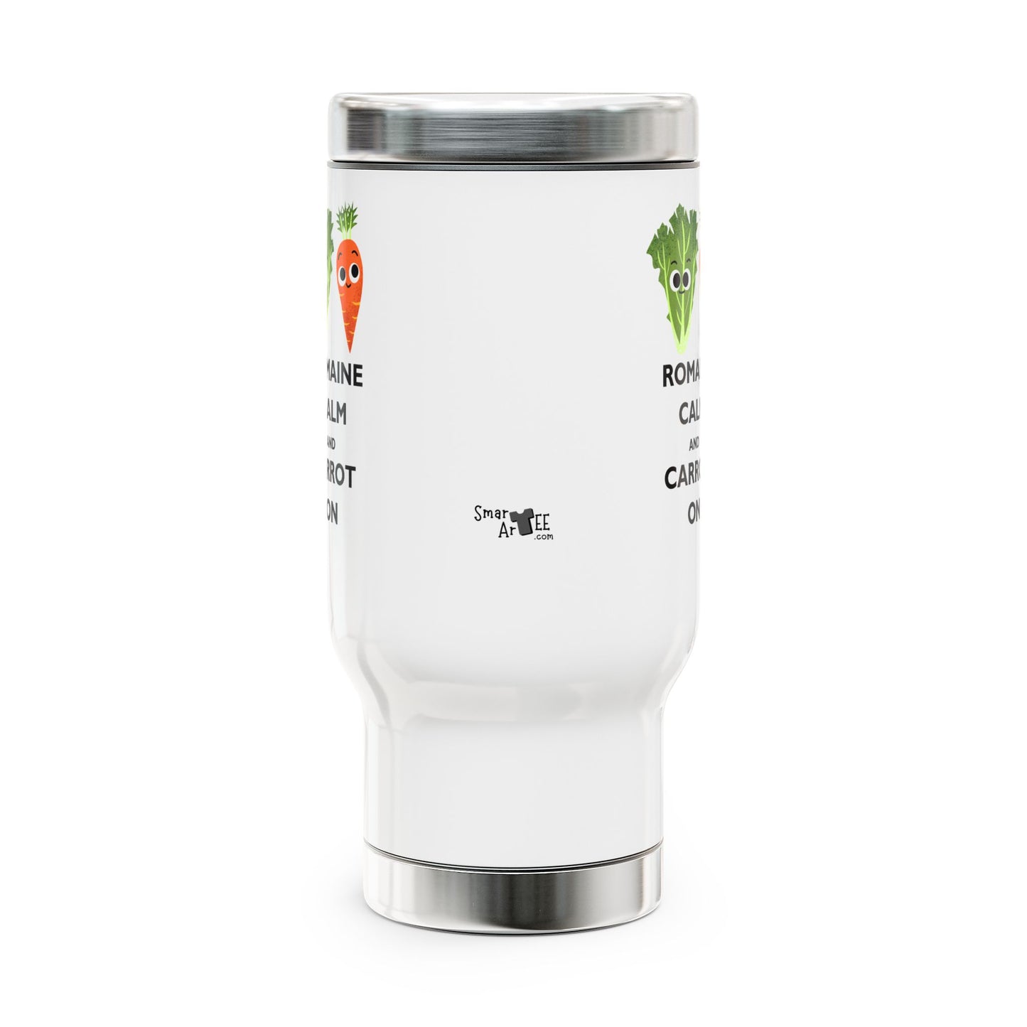 Playful Vegetable Travel Mug - Perfect for Veggie Lovers, Kitchen Décor, Gifts for Friend, Funny Coffee Cup, Eco-Friendly Drinkware