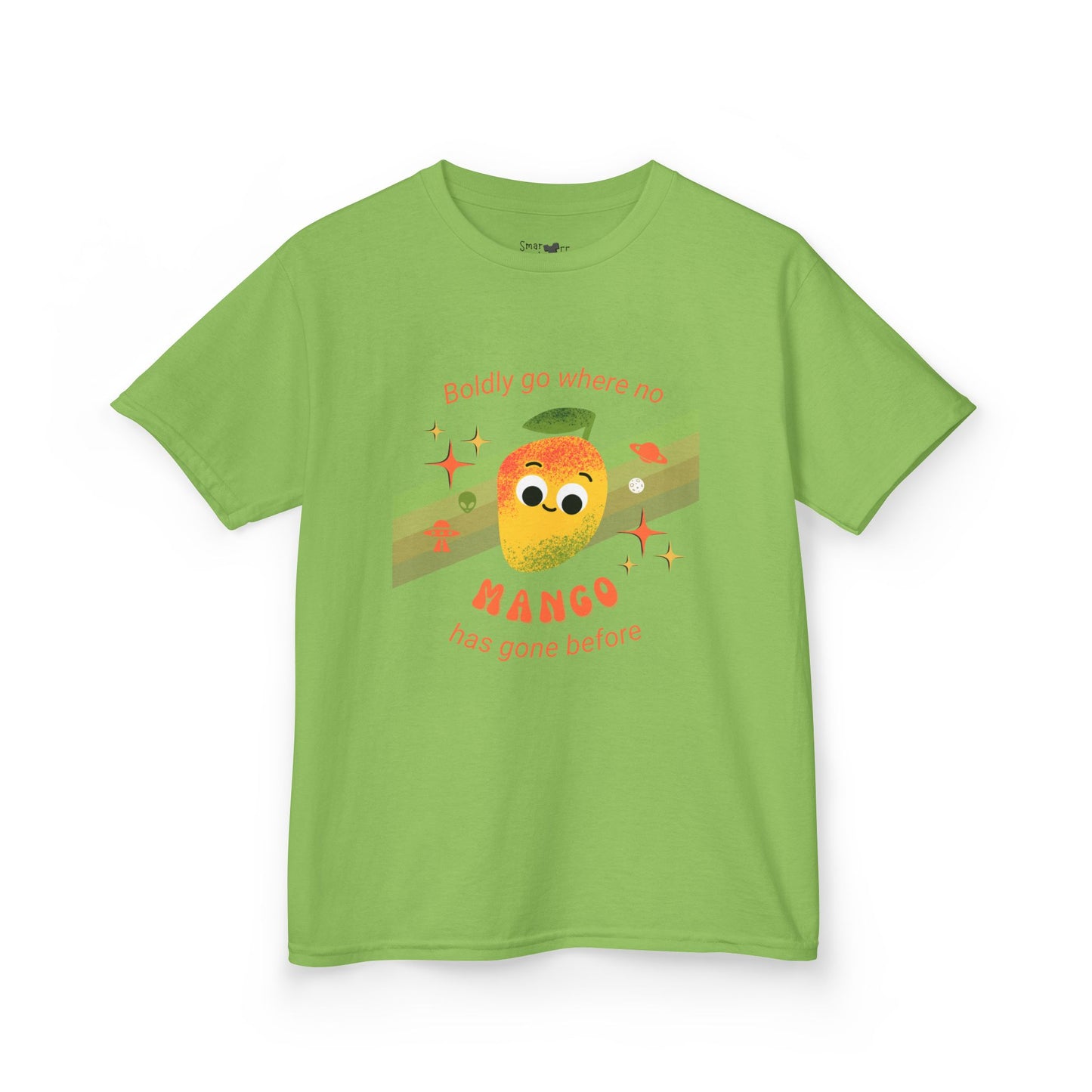 Mango Adventure Kids Tee, Fun Summer Shirt, Cute Gift for Kids, Playful Cotton Tee, Birthday Gift Idea