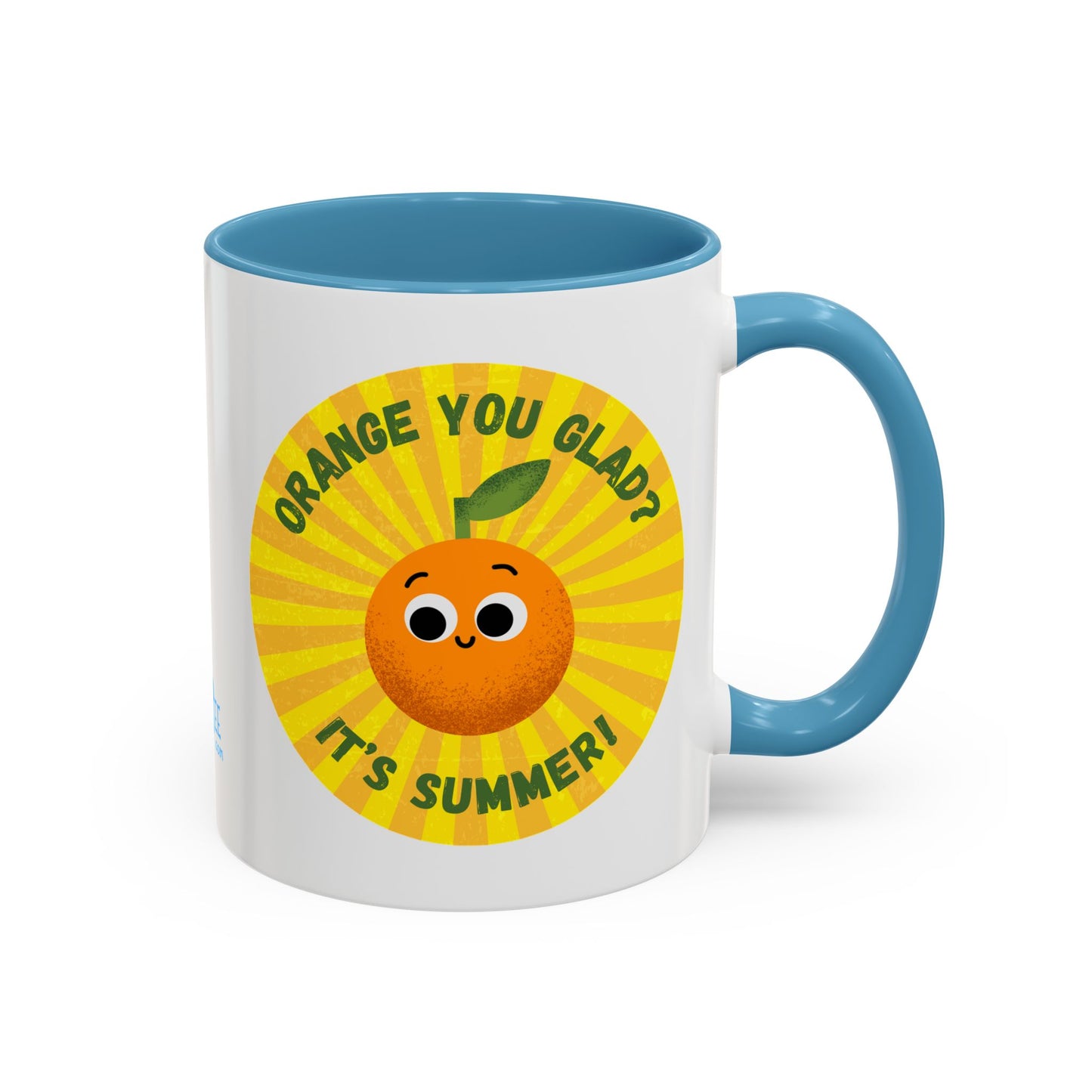 Sunny Citrus Coffee Mug - Perfect for Summer! | Fun Gift for Coffee Lovers, Kitchen Decor, Orange Enthusiasts