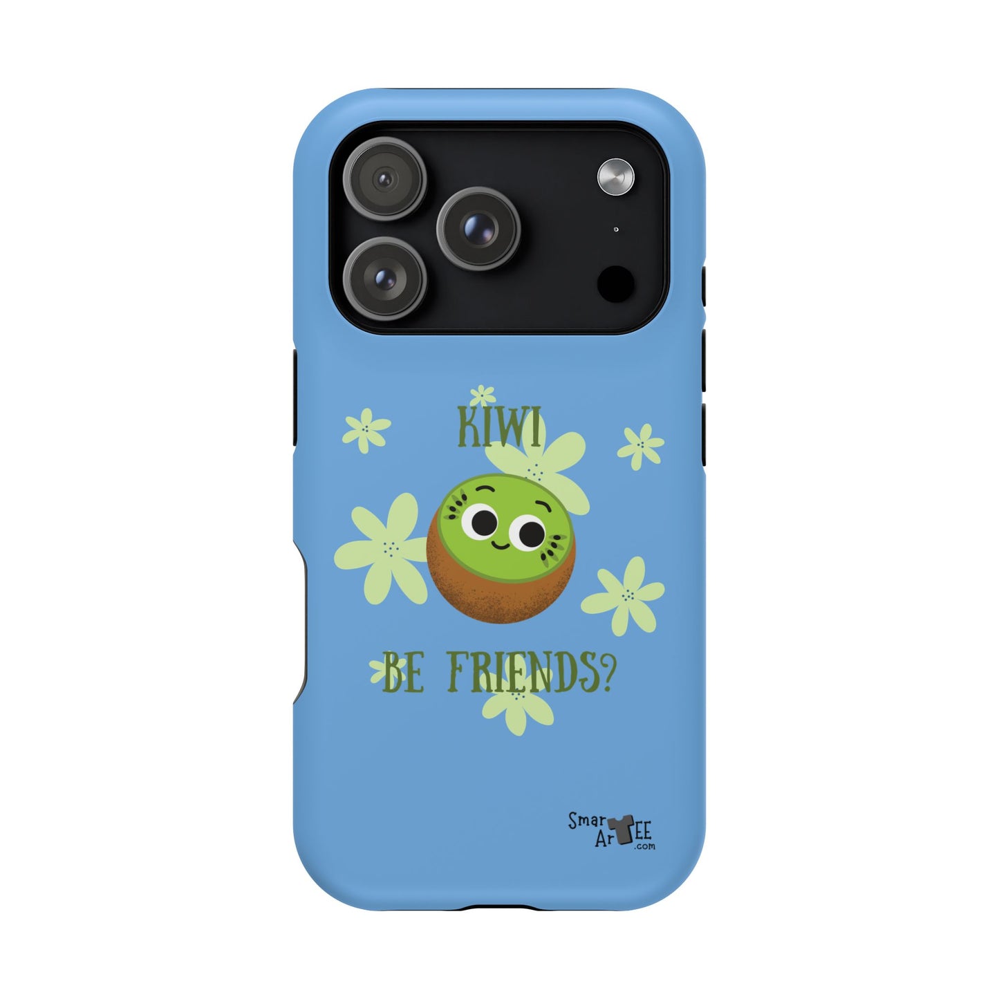 Cute Kiwi Friends Phone Case - Impact-Resistant, Fun Phone Accessory for Kids, Gifts, Summer Vibes, Cute Animal Design