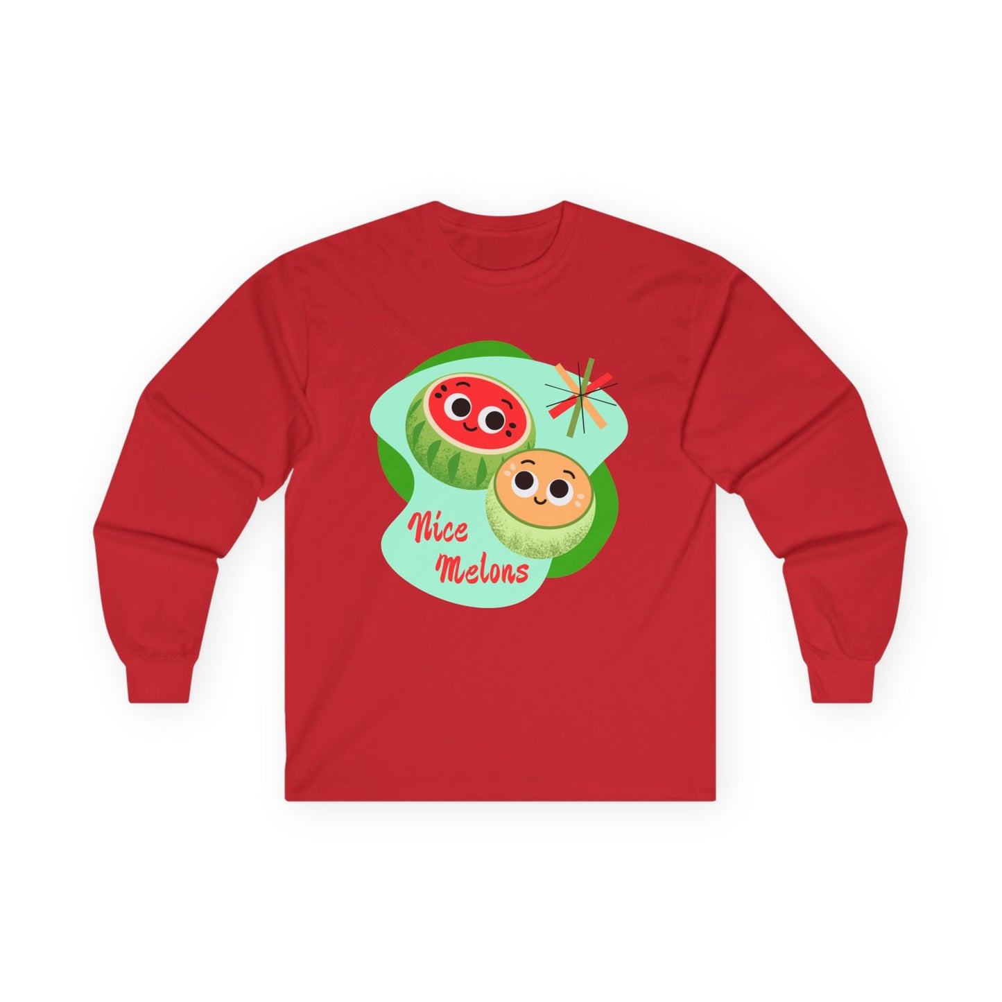 Cute Fruit Long Sleeve Tees, Funny Gift, Summer Vibes, Gift for Foodies, Cute Pun Shirt, Comfort Wear