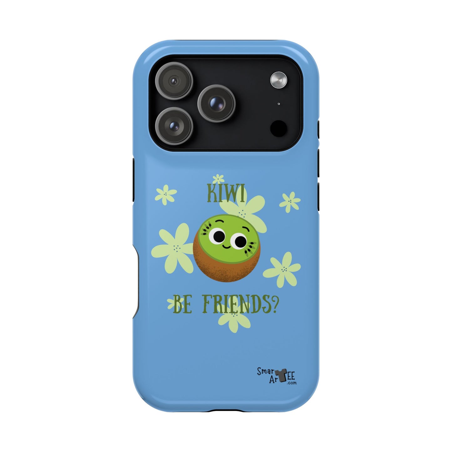 Cute Kiwi Friends Phone Case - Impact-Resistant, Fun Phone Accessory for Kids, Gifts, Summer Vibes, Cute Animal Design