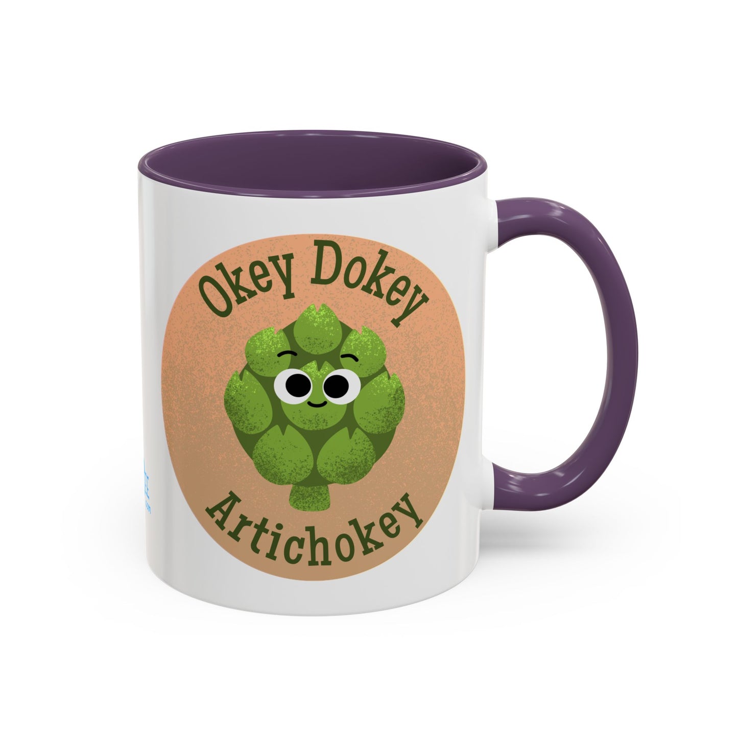 Whimsical Artichoke Coffee Mug, Punny Kitchen Gift, Cute Plant Lover Mug, Unique Coffee Cup, Funny Gift for Him/Her