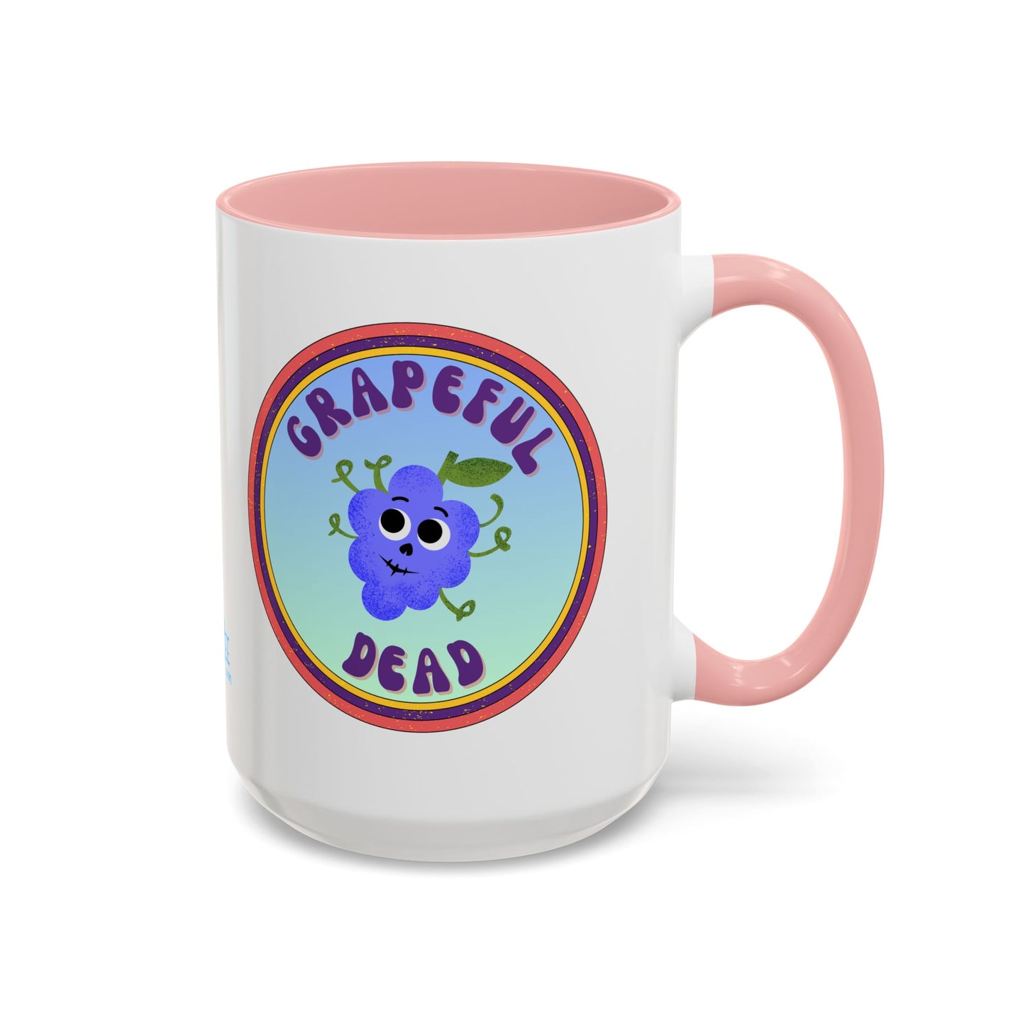 Grateful Dead Inspired Accent Coffee Mug, Fun Gift for Music Lovers, Unique Home Decor, Vibrant Coffee Mug, Collectible Gift for Occasions