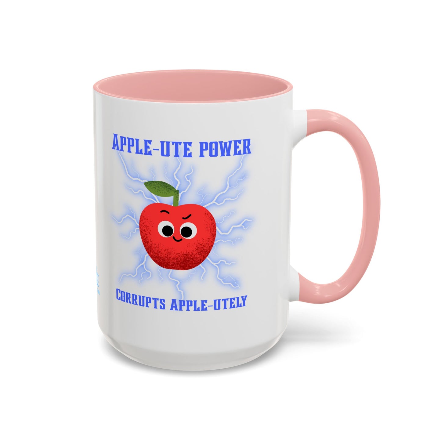 Whimsical Coffee Mug, Fun Apple-Themed Gift, Cute Kitchen Decor, Quirky Drinkware, Perfect for Teachers and Friends