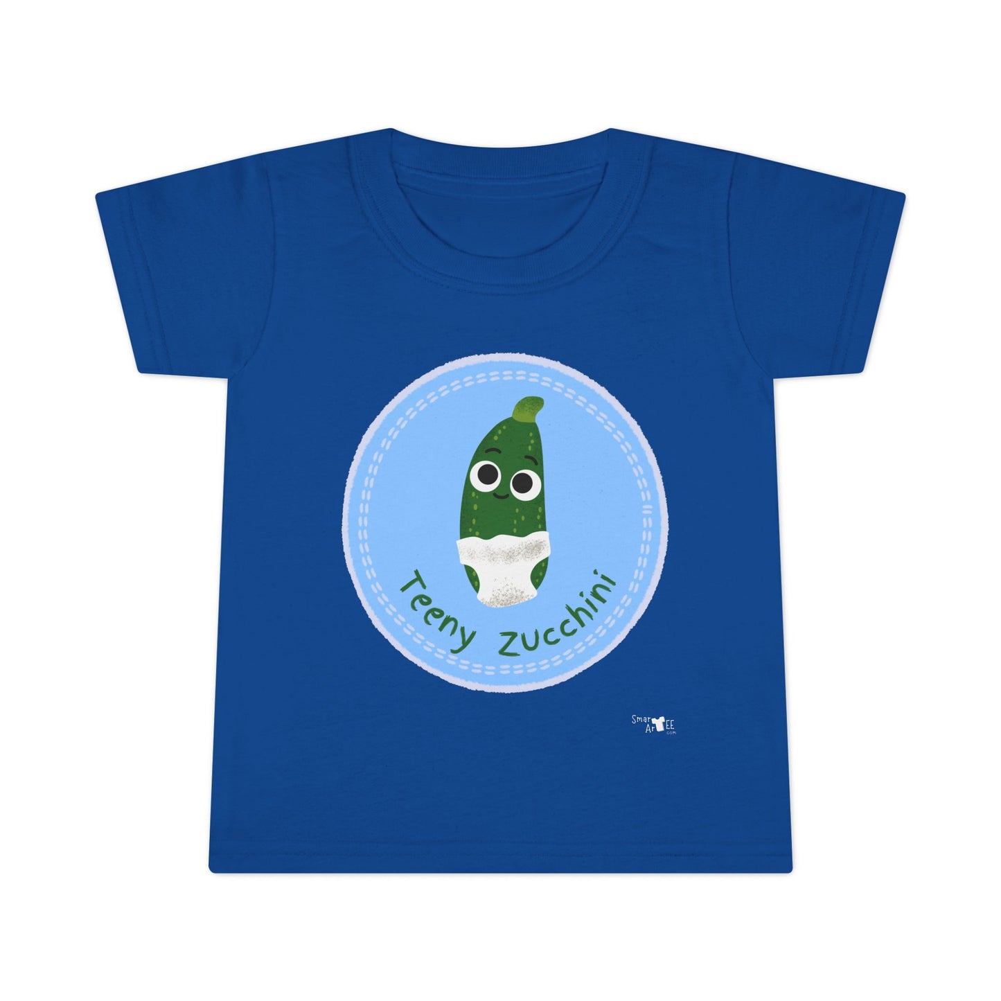 Cute Toddler Zucchini Shirt, Funny Kids Tee, Teeny Zucchini Design, Gift for Toddlers, Playful Children's Apparel