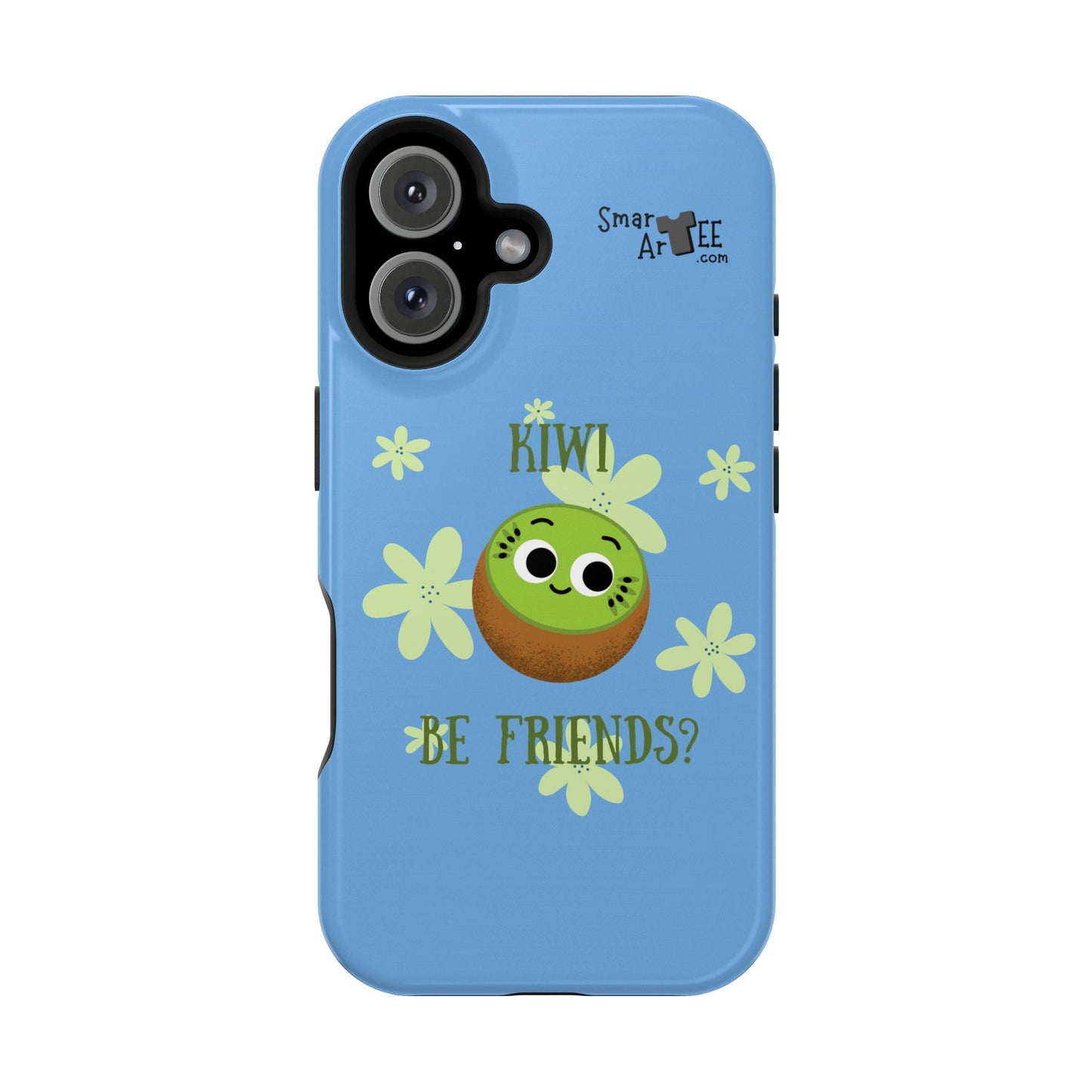 Cute Kiwi Friends Phone Case - Impact-Resistant, Fun Phone Accessory for Kids, Gifts, Summer Vibes, Cute Animal Design