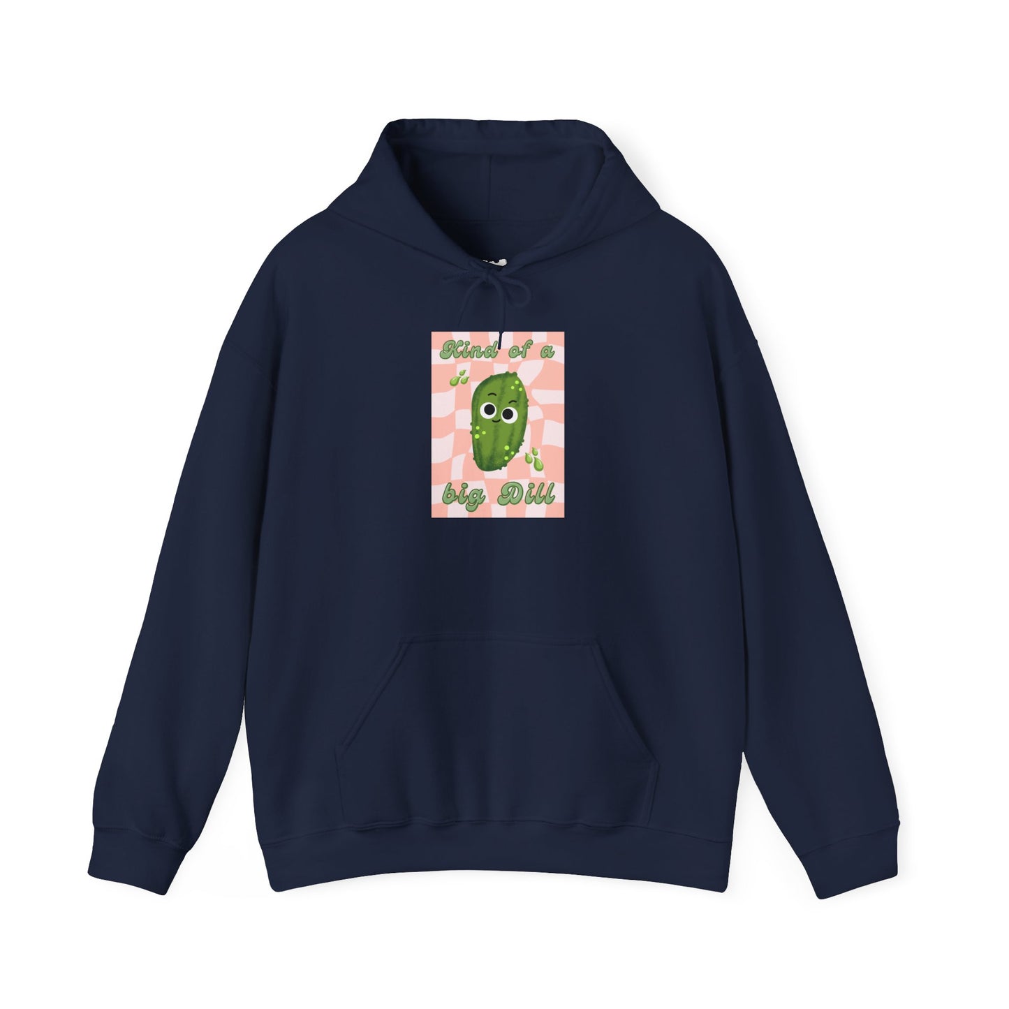 Quirky Dill Pickle Hoodie - Perfect for Chilling, Gifts for Foodies, Fun Casual Wear, Unique Gift for Veggie Lovers