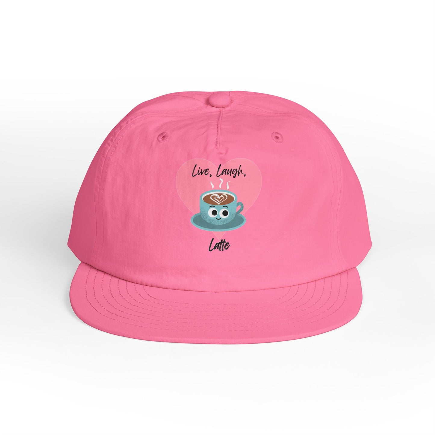 Playful Surf Cap - Live Laugh Love, Summer Vibes, Casual Weekend Accessory, Fun Beach Hat, Gift for Surf Lovers