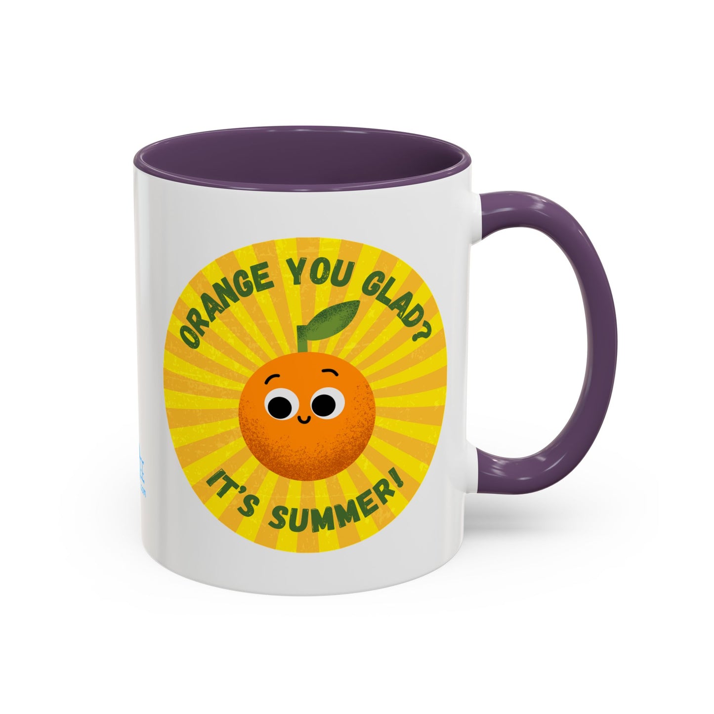 Sunny Citrus Coffee Mug - Perfect for Summer! | Fun Gift for Coffee Lovers, Kitchen Decor, Orange Enthusiasts