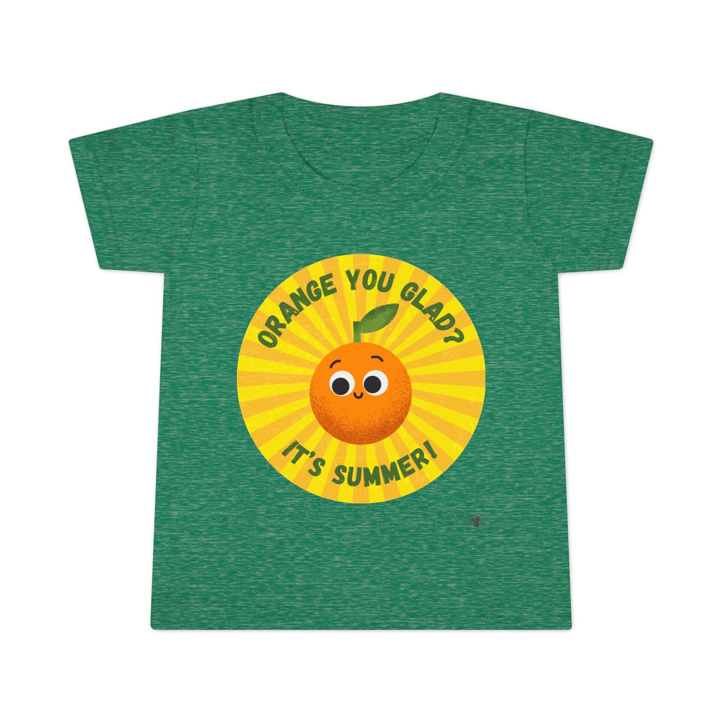 Summer Toddler Shirt: Orange You Glad It's Summer? Fun Kids Tee, Birthday Gift, Playdate Outfit, Summer Vibes, Cute Children’s Apparel